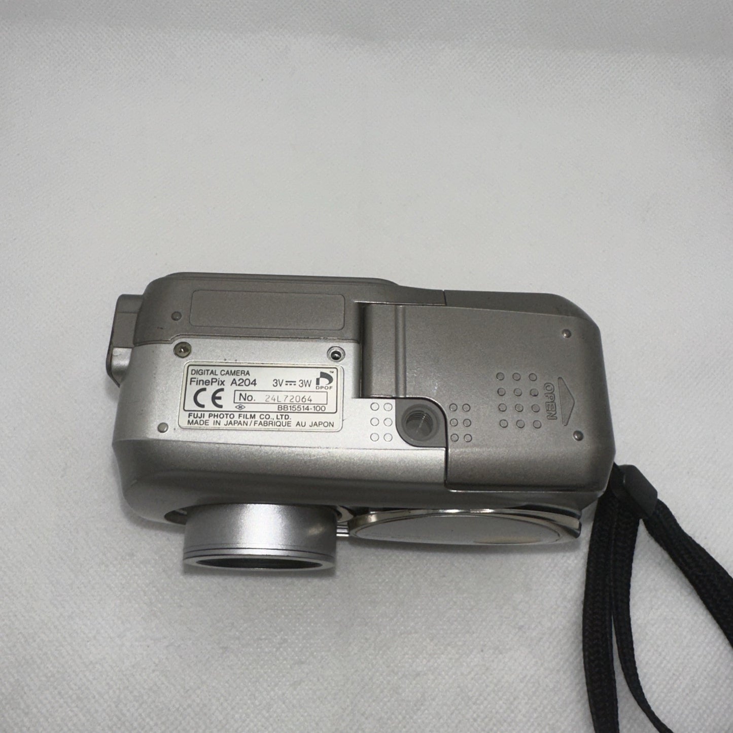 Vintage Digital Camera Fujifilm FinePix A204 2.0MP Tested + Accessories Retro8