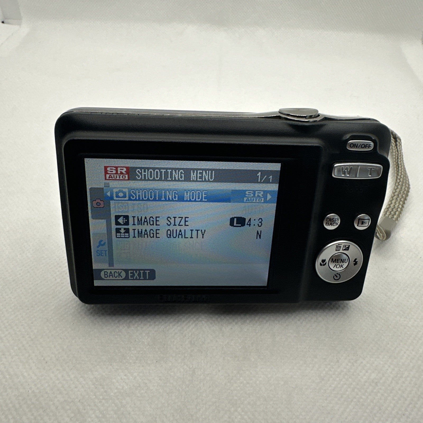 Fujifilm Finepix JV300 14MP Digital Camera Blue Tested + Charger Battery 16GB6