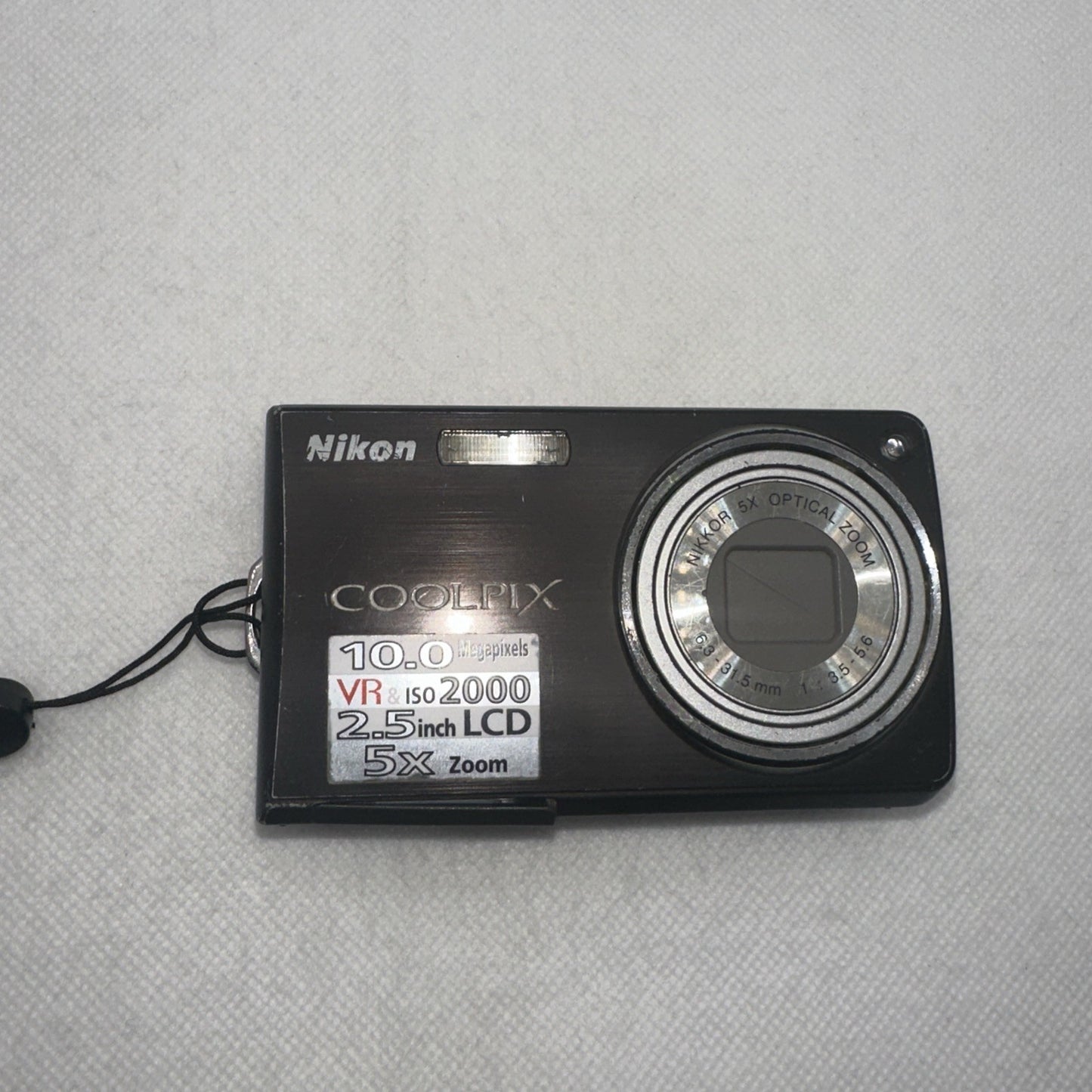 Nikon Coolpix S550 10MP Digital Camera Tested Plus Charger Battery 16GB SD1
