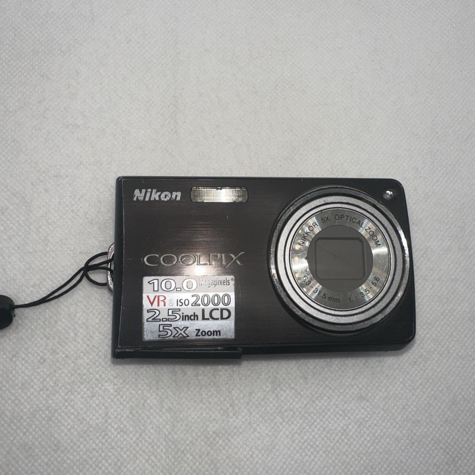 Nikon Coolpix S550 10MP Digital Camera Tested Plus Charger Battery 16GB SD1