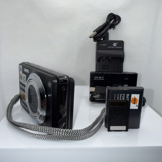 Sony Cyber-shot DSC-W270 Digital Camera 12.1MP Tested Working Full Kit / Ready