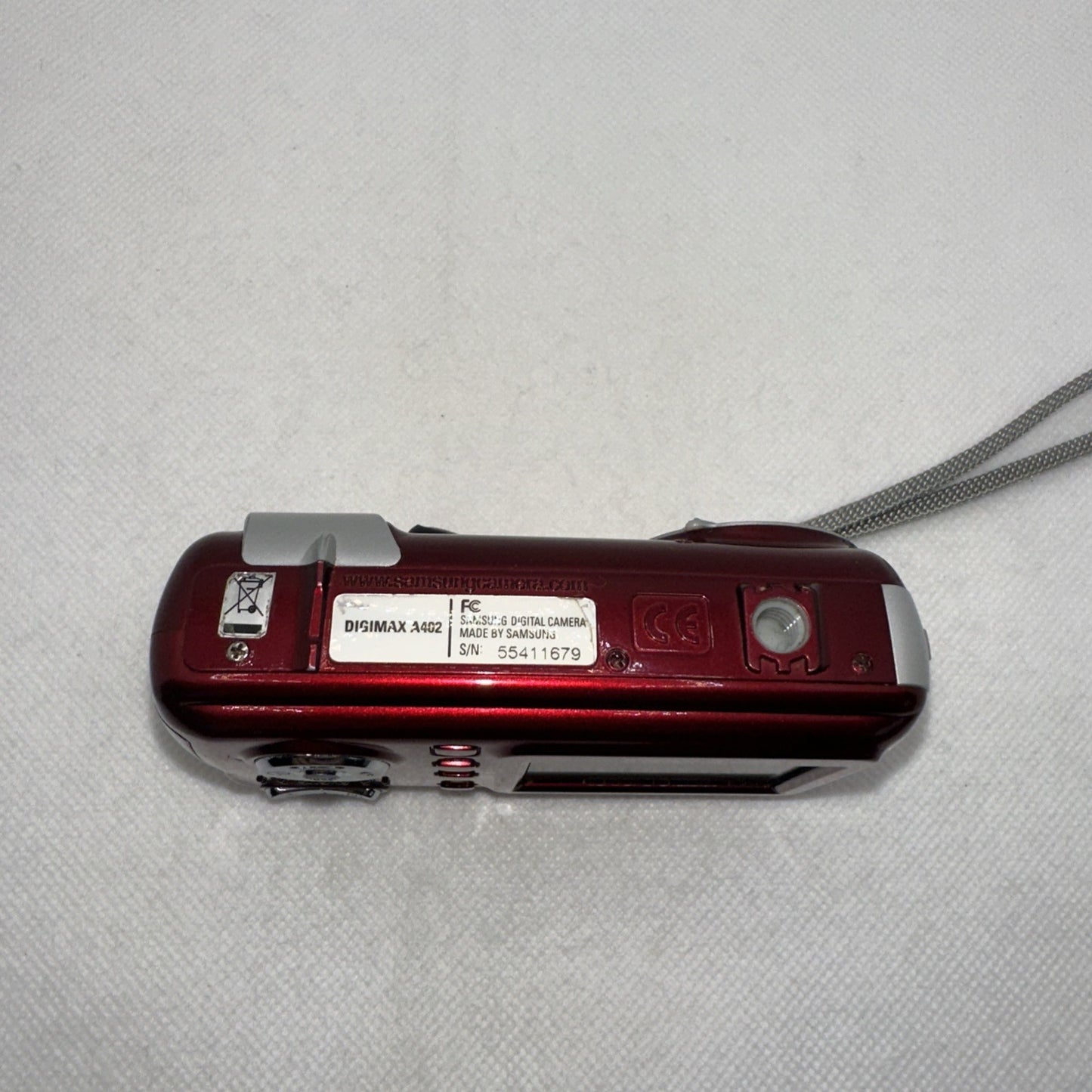 Samsung Digimax A402 Digital Camera Tested Working Plus Batteries And 1GB SD8