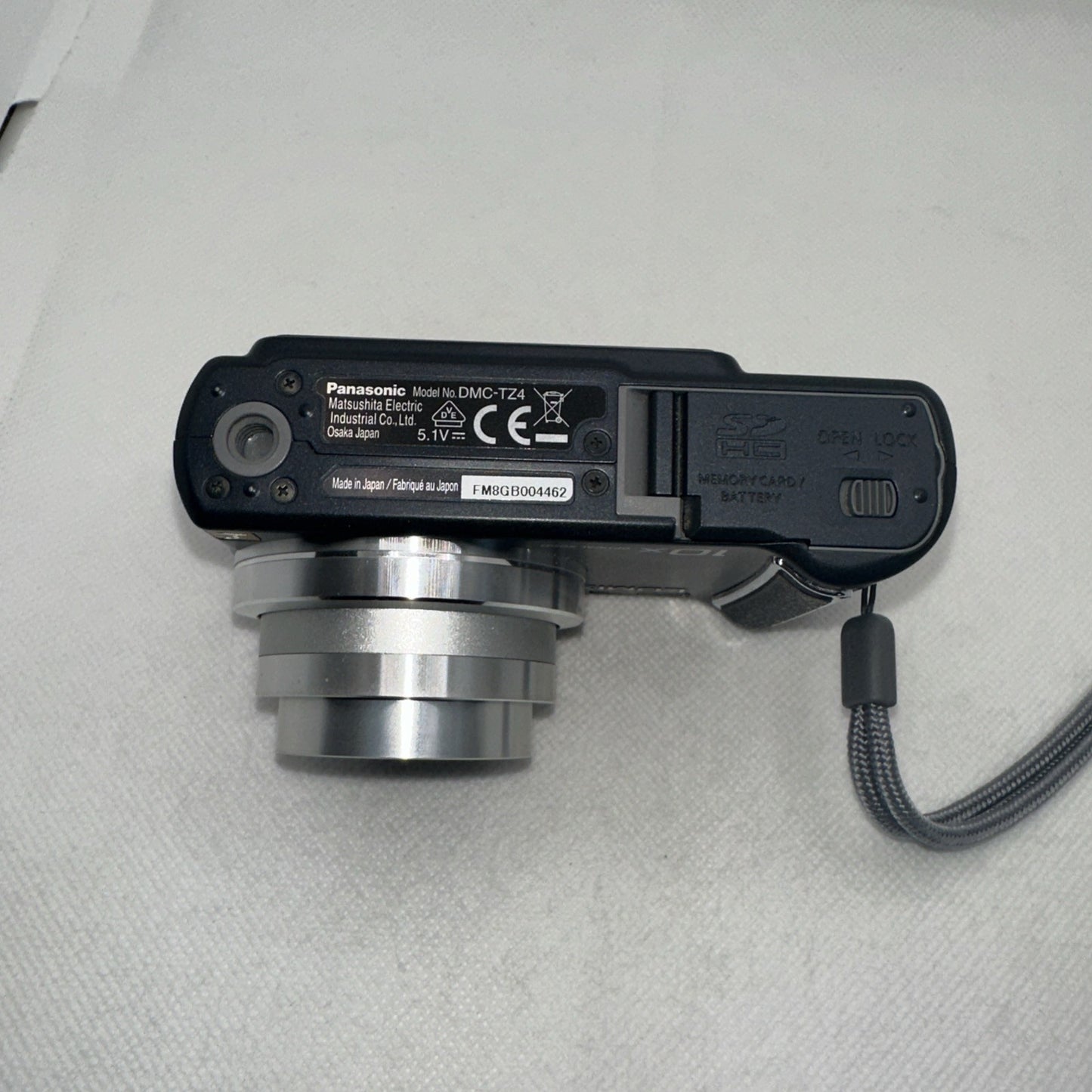 Panasonic Digital Camera Lumix DMC-TZ4 8.1MP  Tested + Charger Battery 16GB VGC8