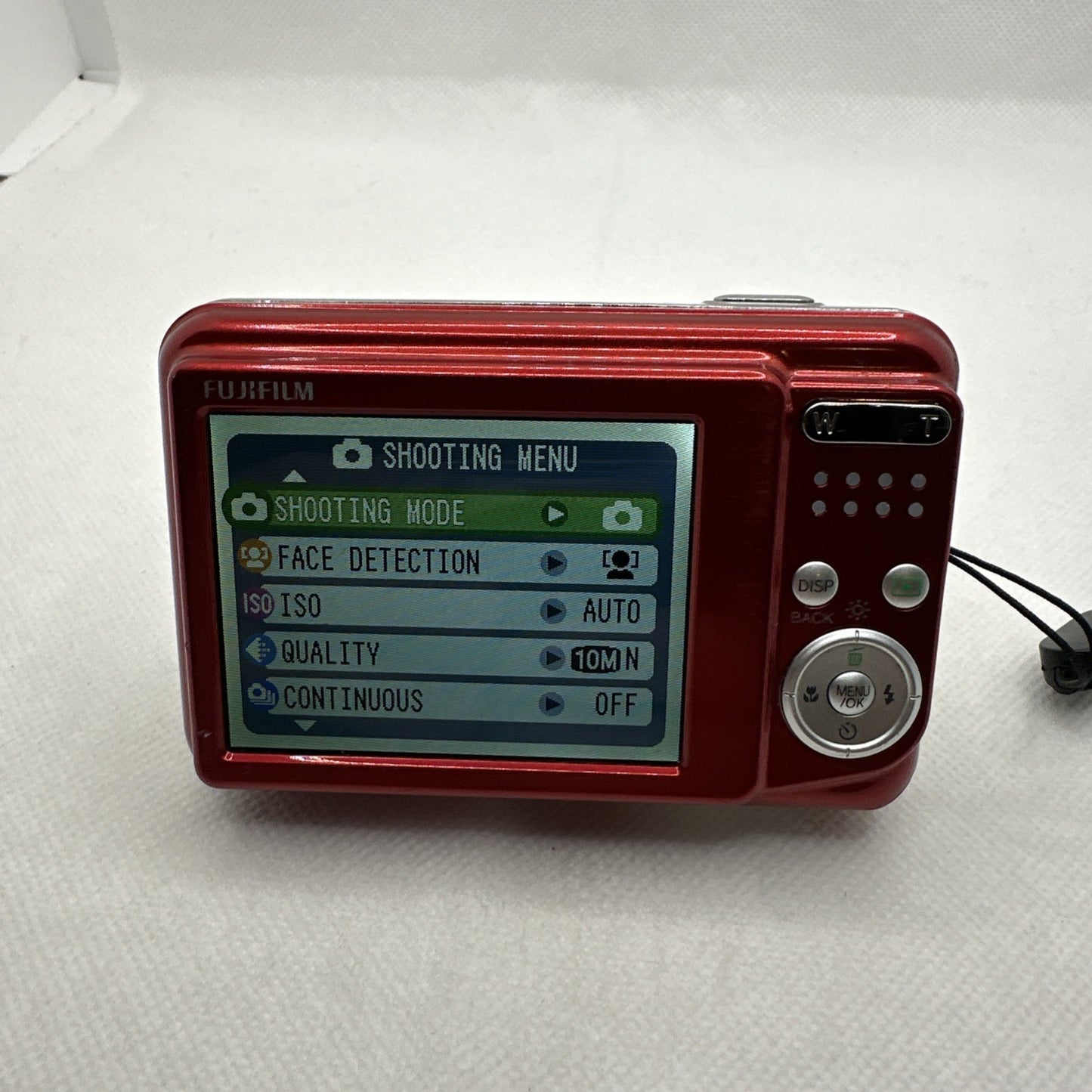 Fujifilm Digital Camera FinePix A180 10.2MP Red Plus Batteries And 4GB SD Card4