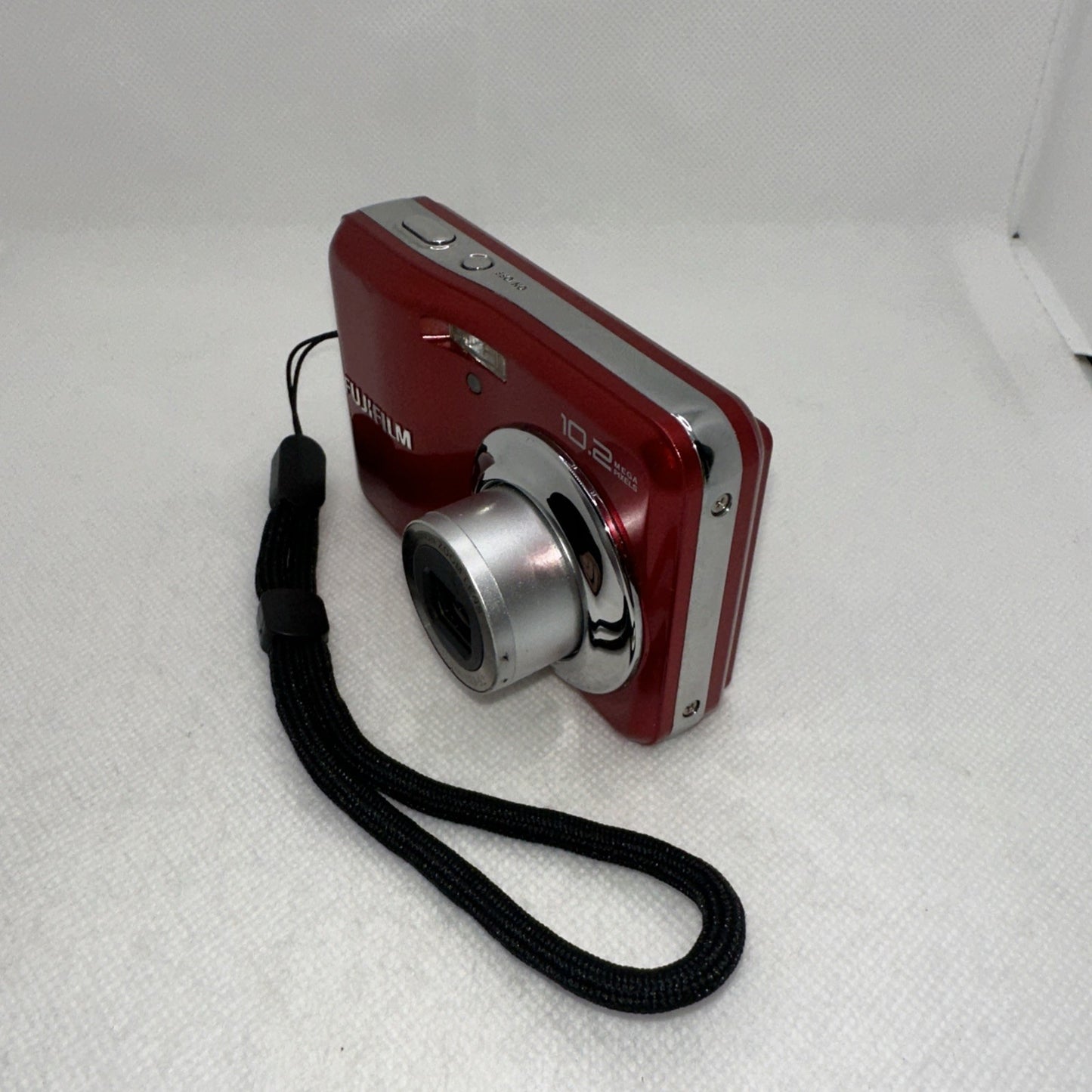 Fujifilm Digital Camera FinePix A180 10.2MP Red Plus Batteries And 4GB SD Card3