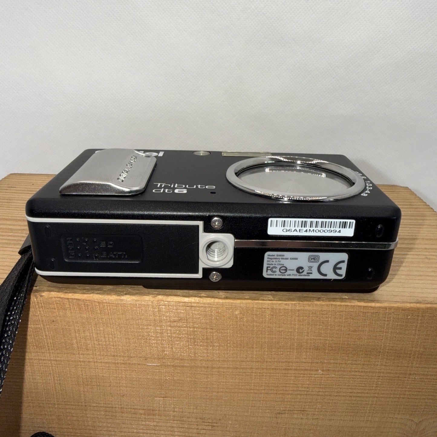 Rollei dt6 Tribute SX650 Digital Camera Tested Boxed + Charger Battery 2GB SD