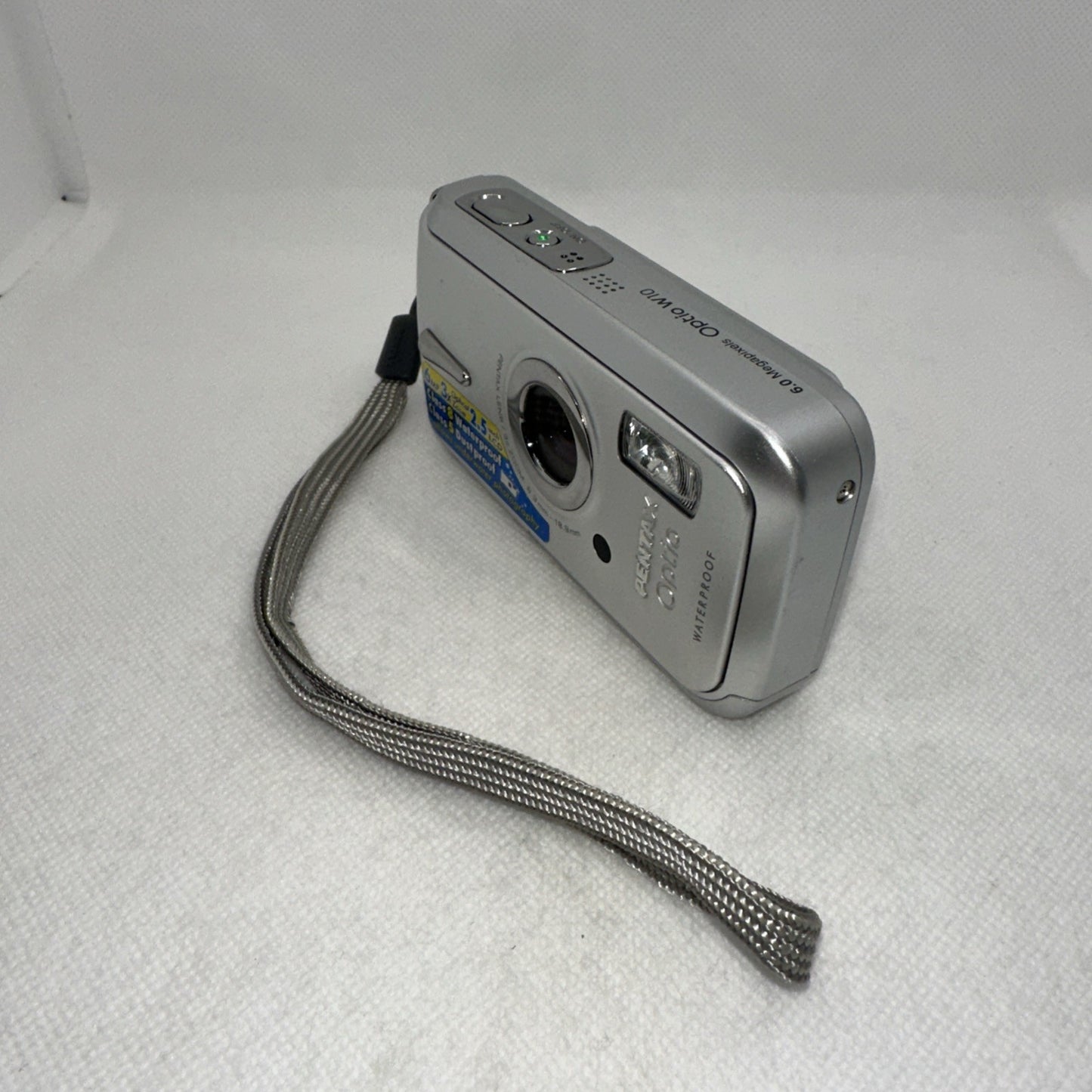 Pentax Underwater Digital Camera Optio W10 6.0MP Tested + Accessories3