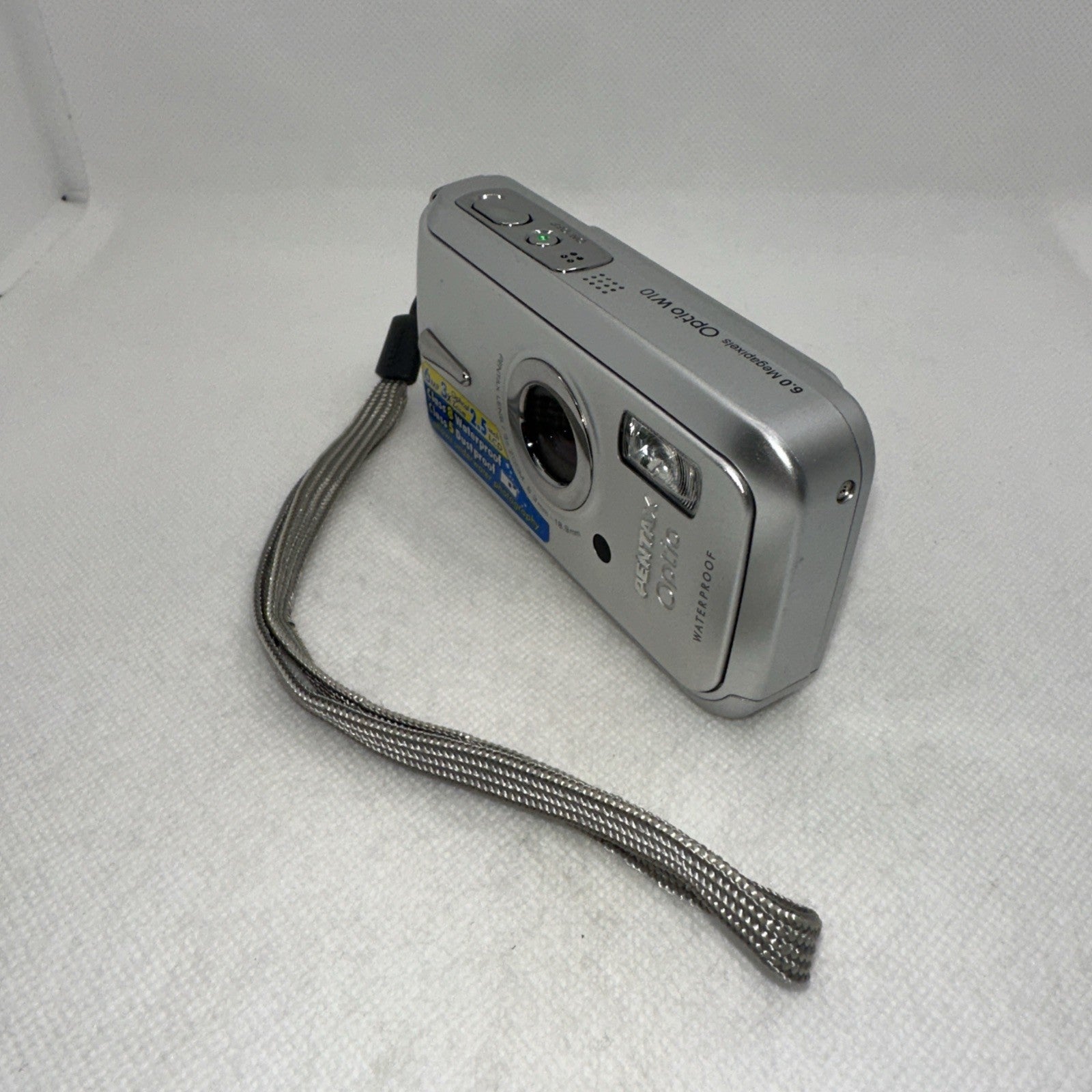 Pentax Underwater Digital Camera Optio W10 6.0MP Tested + Accessories3