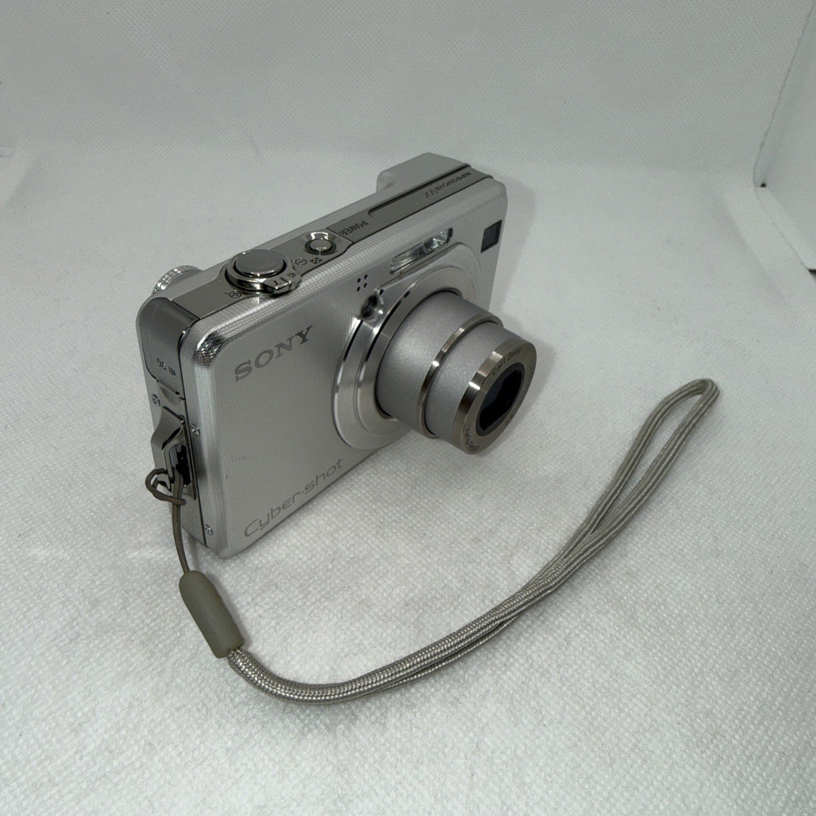 Y2K Sony Digital Camera Cybershot DSC-W100 8.1MP Tested + Charger Battery Memory1