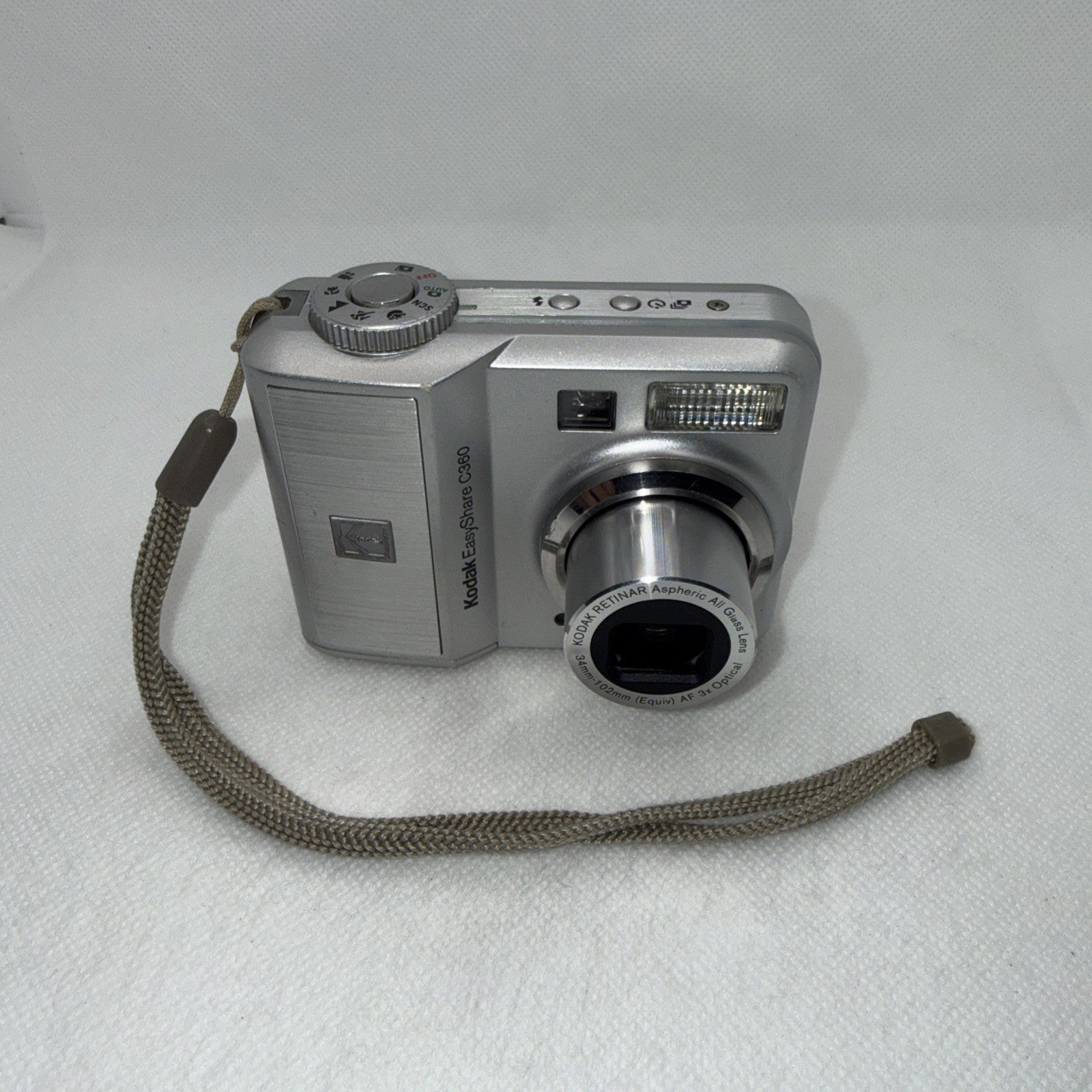Kodak Digital Camera EasyShare C360 5.0MP Silver Tested Plus 2GB SD Memory Card2