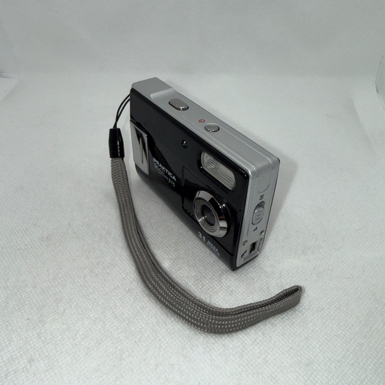 Y2K Digicam Praktica DC Slim 315 3.1MP Digital Camera Basic Cheap + Data Cable3