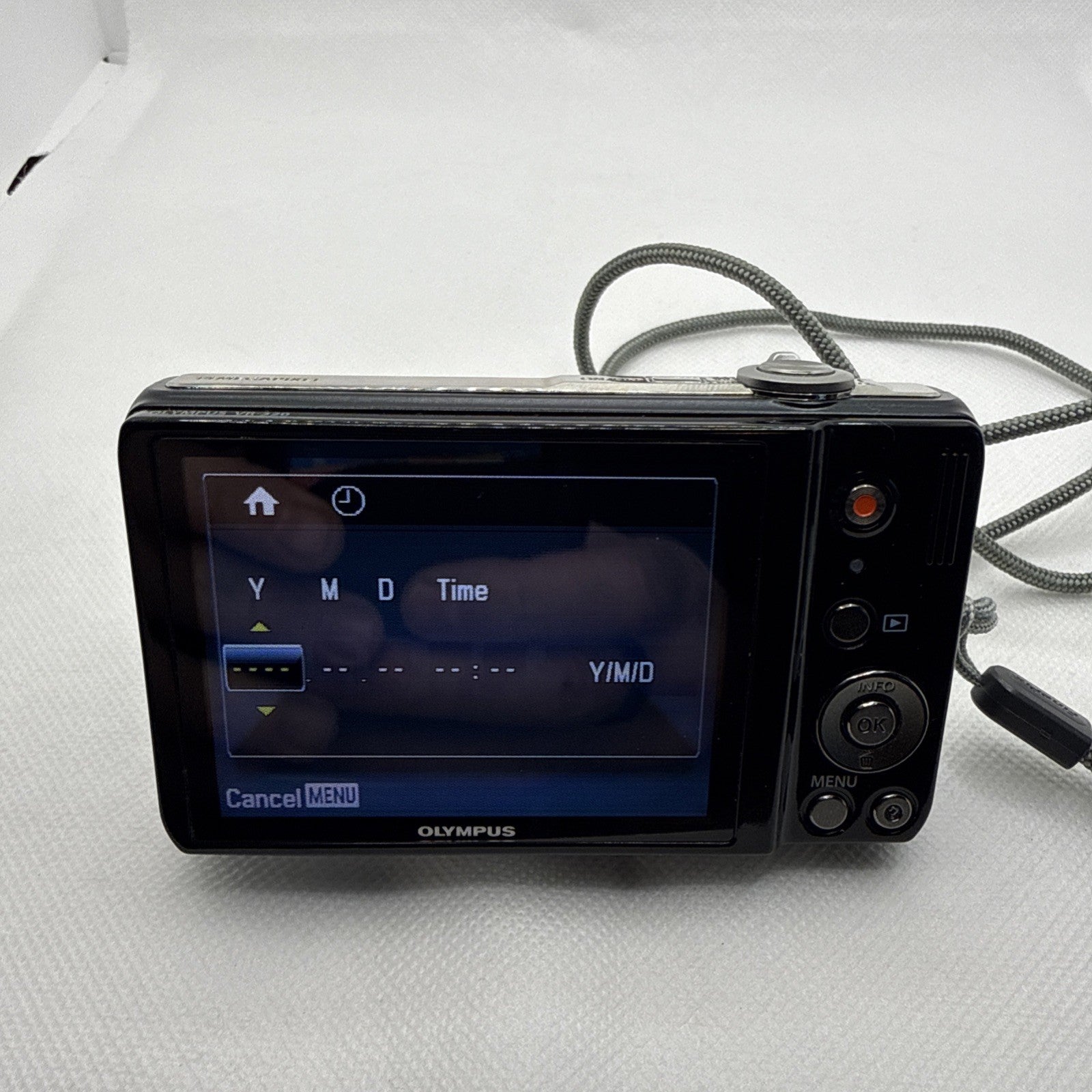 Olympus VR-320 14.1MP Digital Camera Tested Plus Charger Battery and 4GB SD4