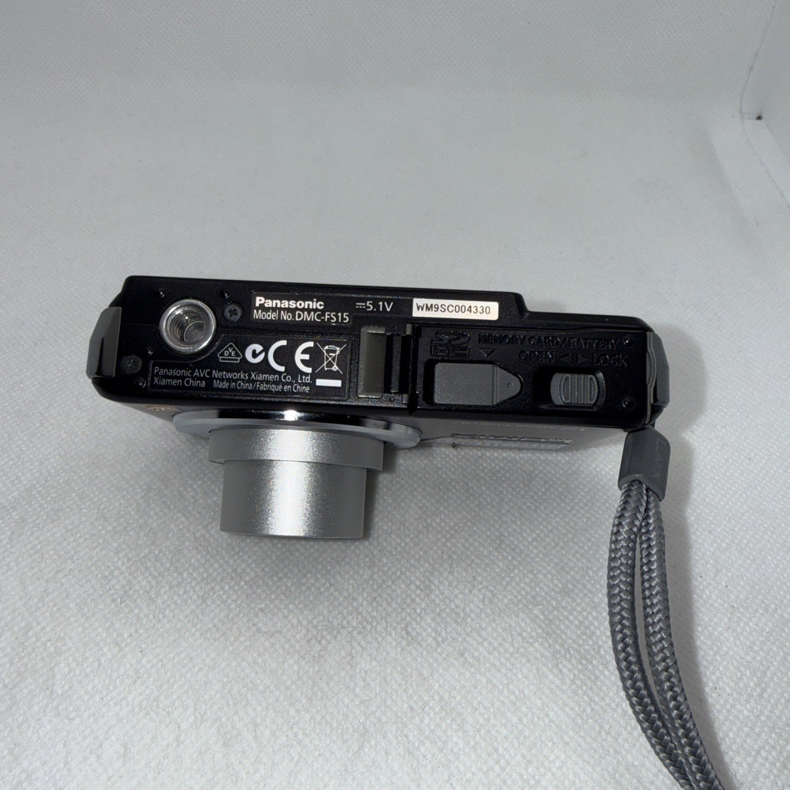 Panasonic Lumix FS15 Compact Digital Camera 12MP Tested Plus Charger Battery 8GB8