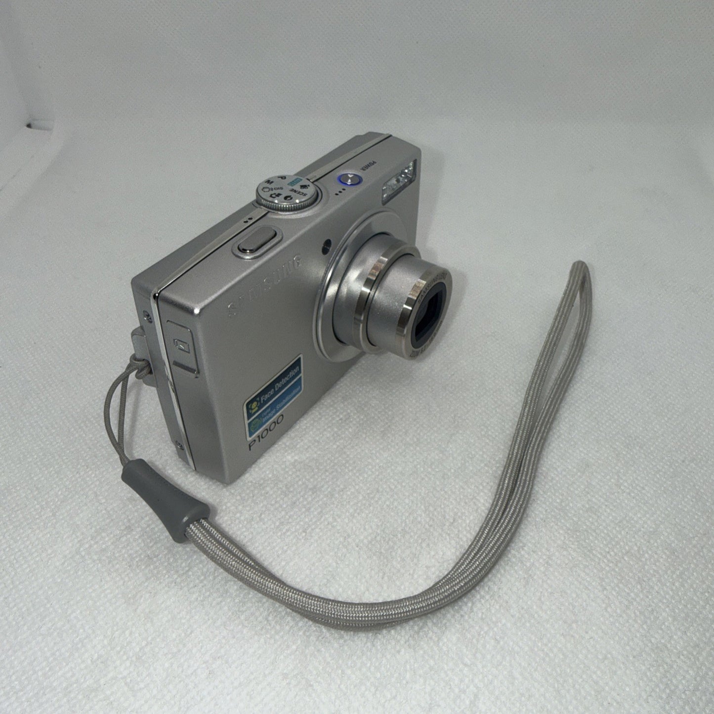 Y2K Digicam Samsung P1000 10.2MP Digital Camera Tested + Charger Battery 4GB SD1