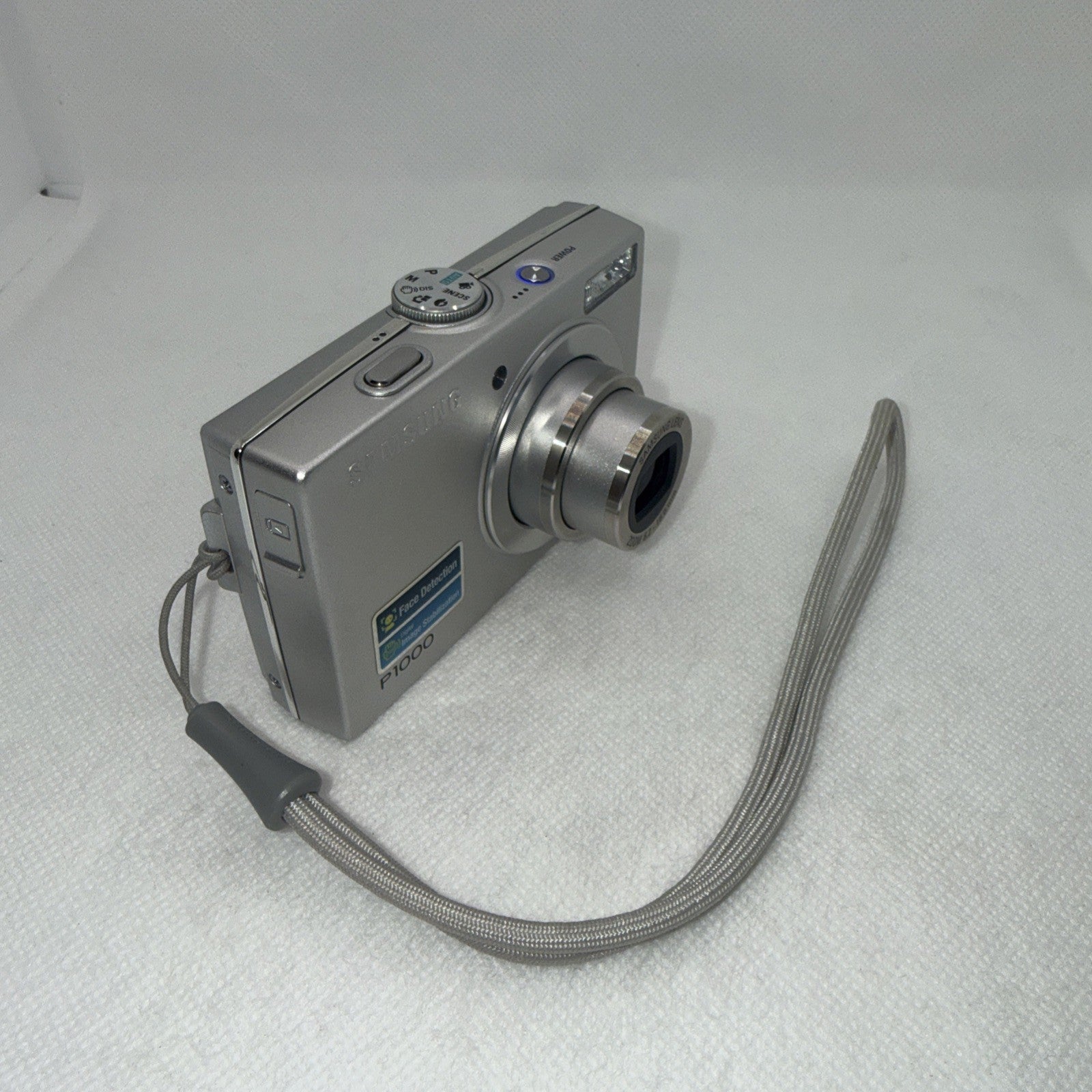 Y2K Digicam Samsung P1000 10.2MP Digital Camera Tested + Charger Battery 4GB SD1