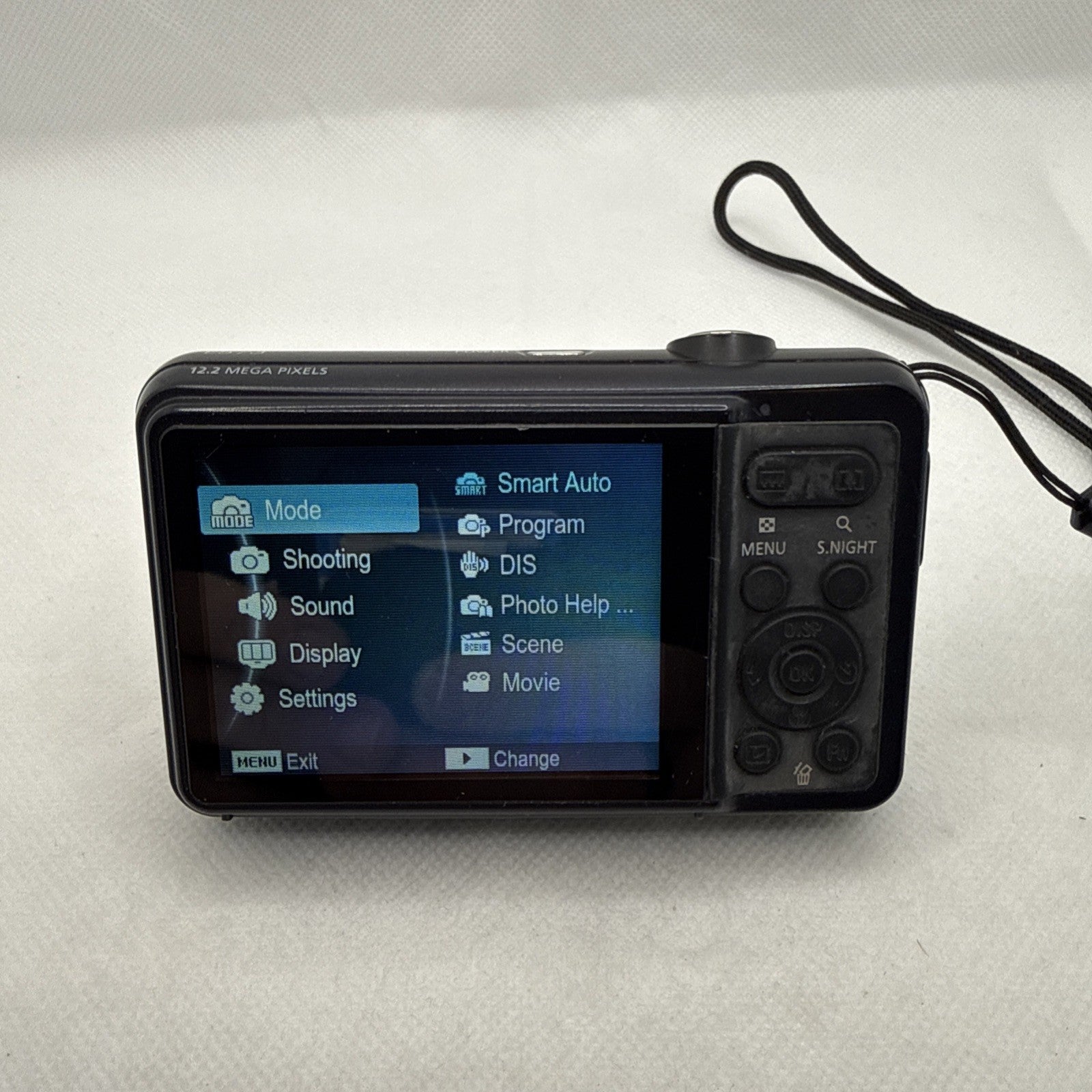 Samsung ES73 12.2MP Digital Camera Tested Plus Charger Battery 4GB SD Card4