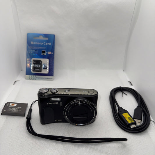 Y2K Digicam Samsung WB500 10.2MP Digital Camera Tested + Accessories 4GB0