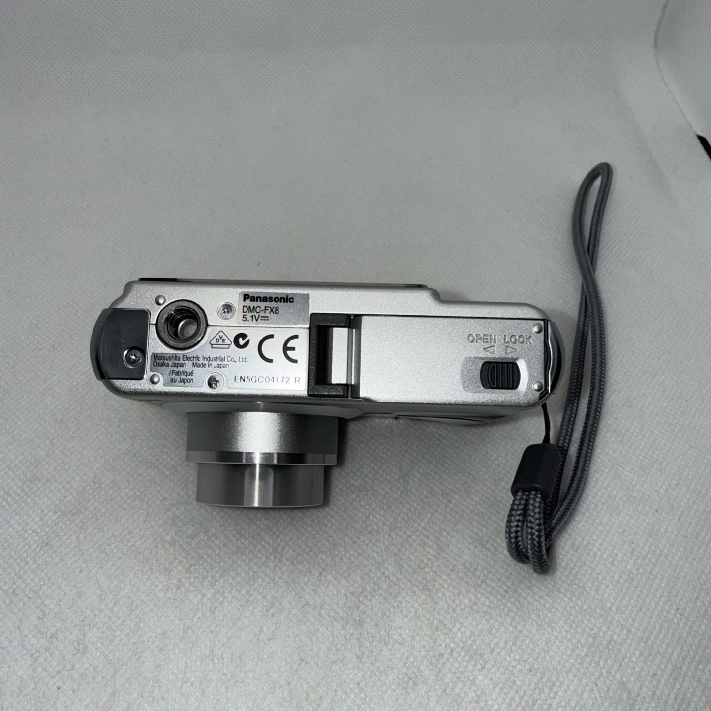 Panasonic Digital Camera Lumix DMC FX8 5MP Tested Plus Charger Battery SD Card8