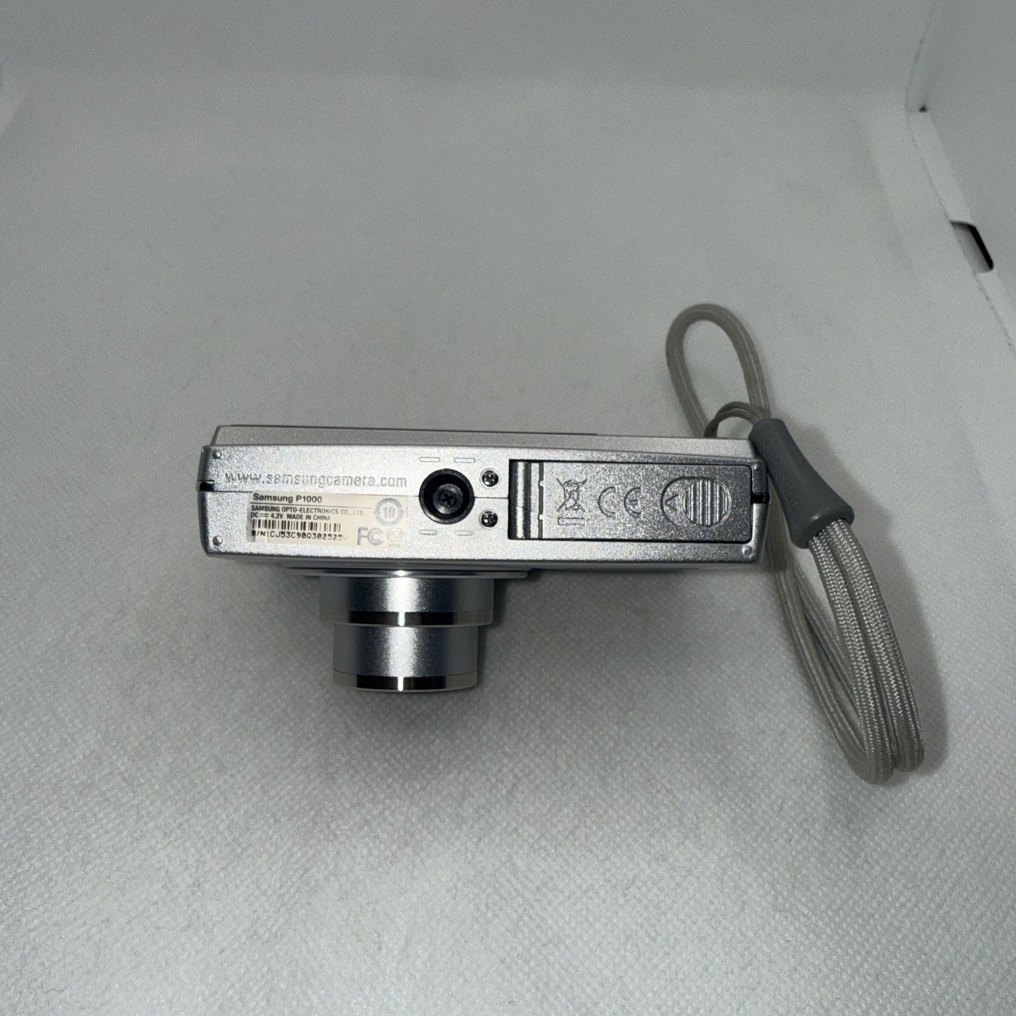 Y2K Digicam Samsung P1000 10.2MP Digital Camera Tested + Charger Battery 4GB SD8