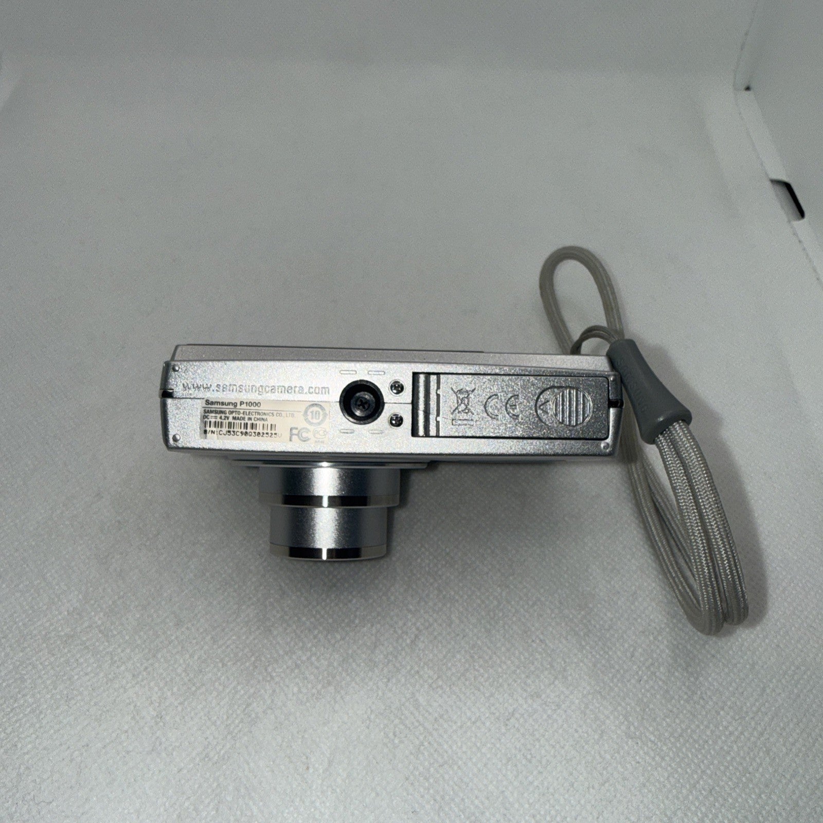 Y2K Digicam Samsung P1000 10.2MP Digital Camera Tested + Charger Battery 4GB SD8