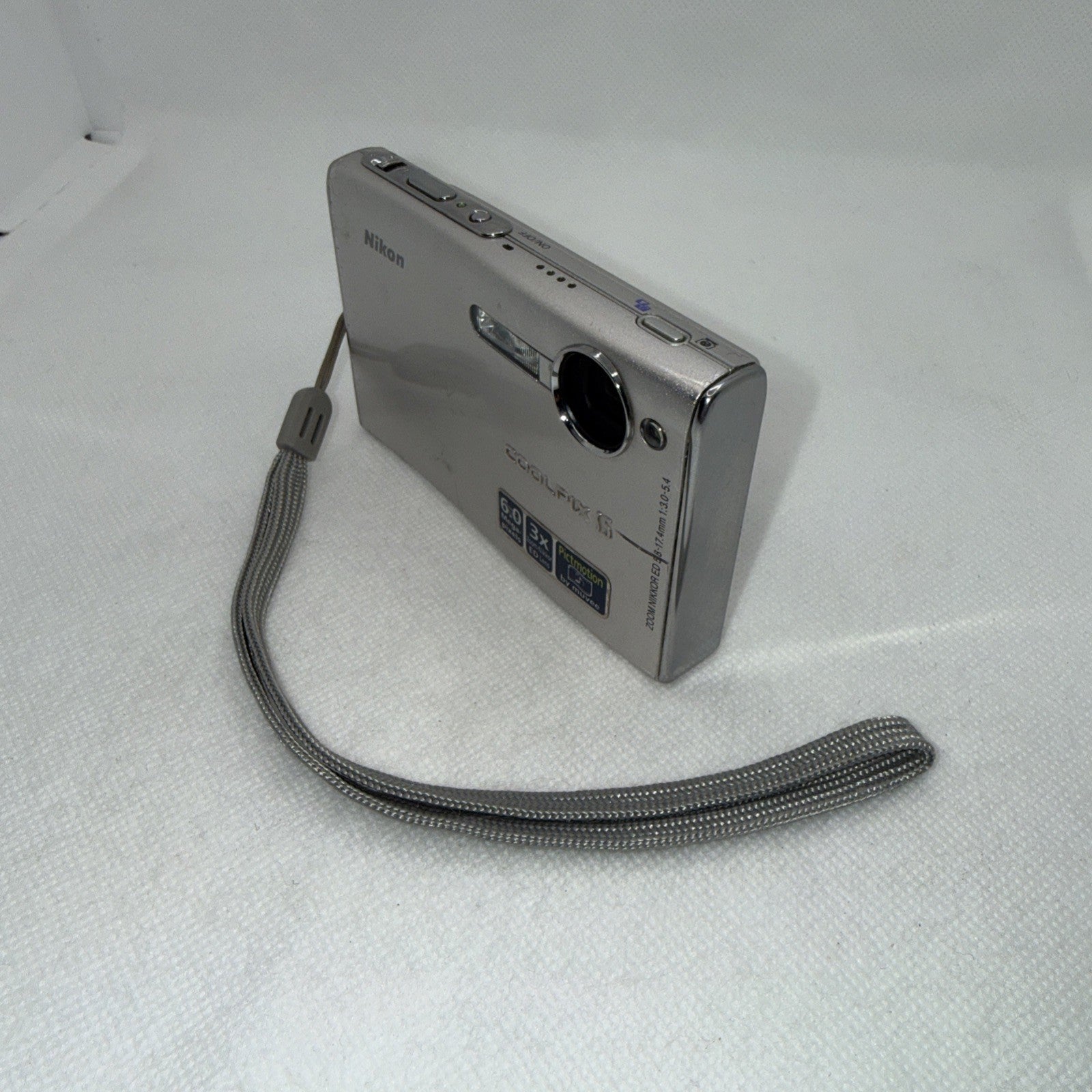 Y2K Digicam Nikon Coolpix S5 6.0MP Digital Camera Tested+ Charger Battery Memory2