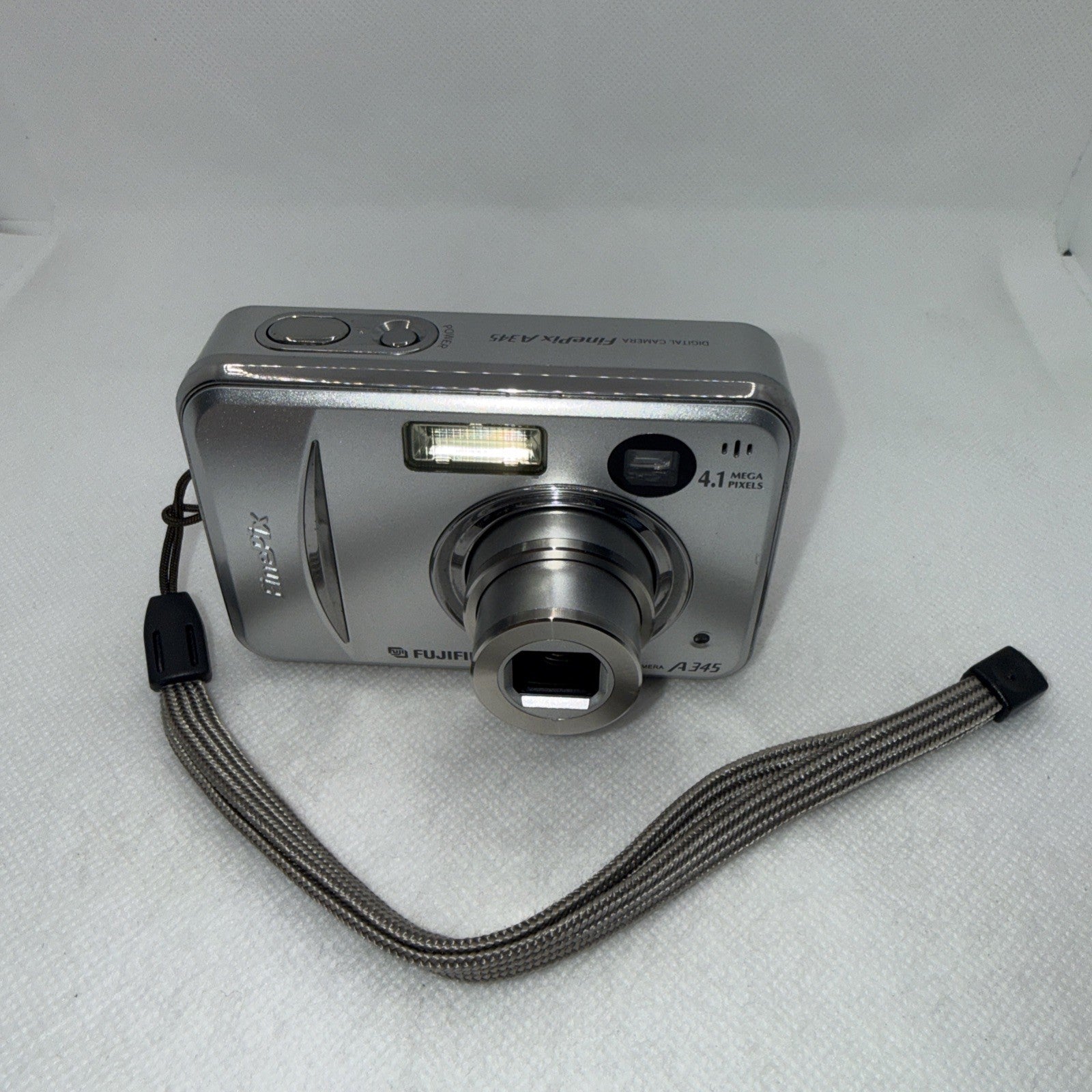 Y2K Digicam Fujifilm Digital Camera FinePix A345 4.1MP Tested + Memory USB Cable2