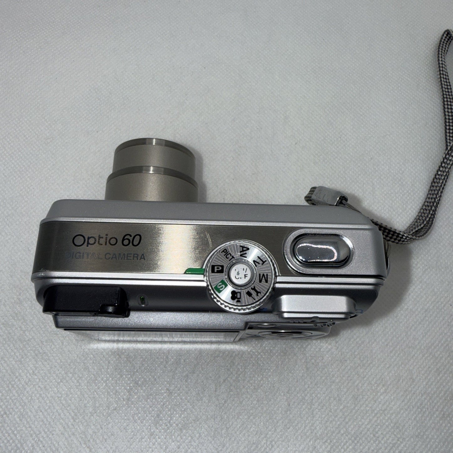 Pentax Optio 60 6.0MP Compact Digital Camera Silver Tested Plus 2GB SD Card5