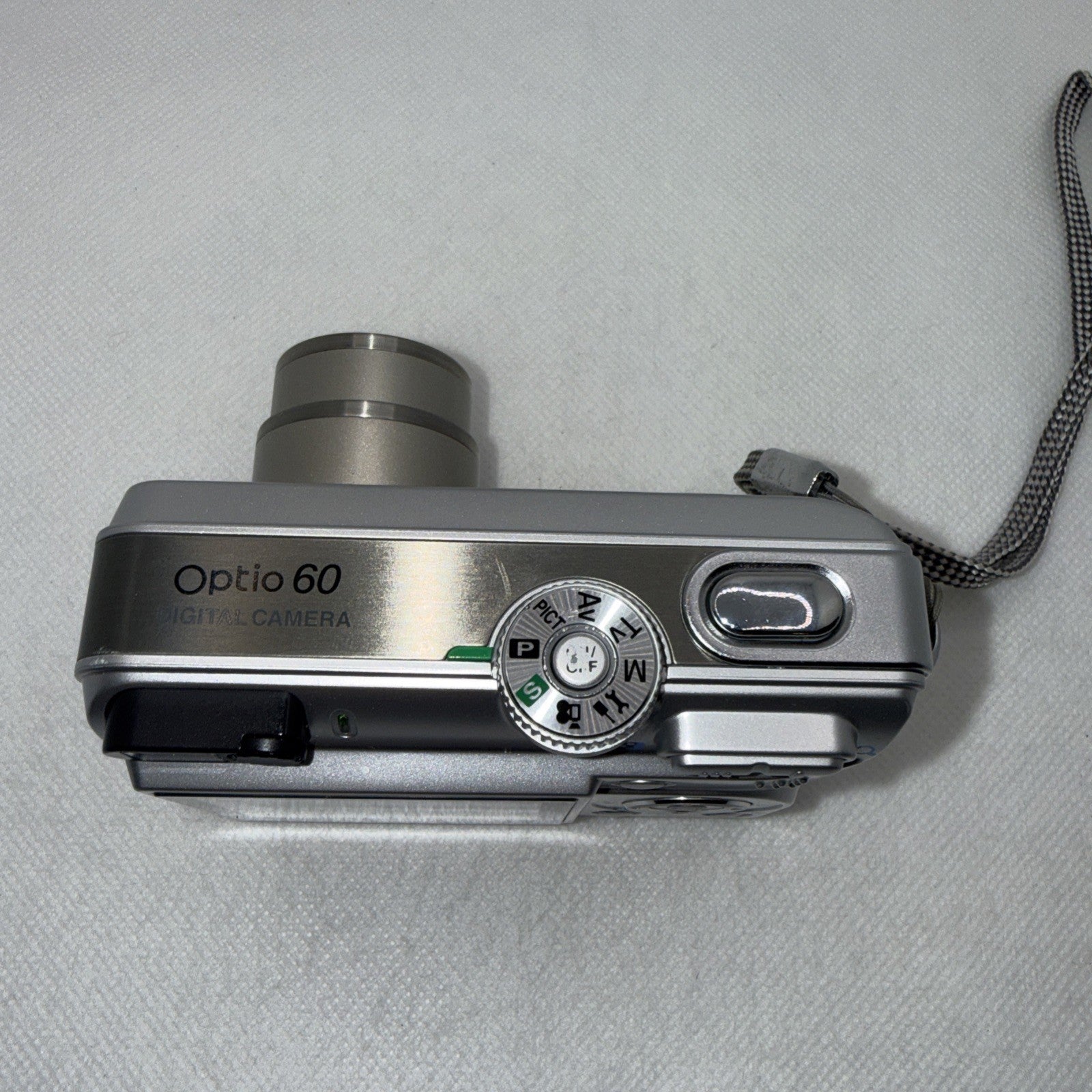 Pentax Optio 60 6.0MP Compact Digital Camera Silver Tested Plus 2GB SD Card5