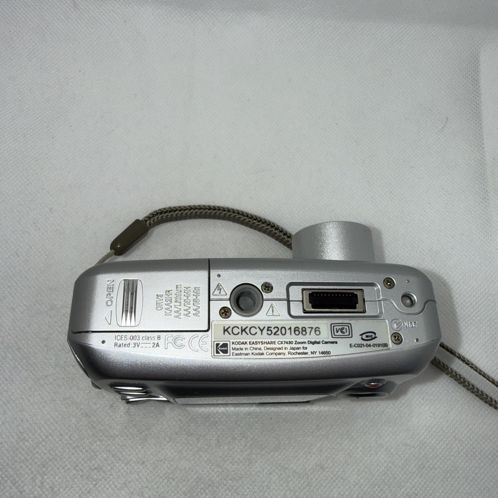 Y2K Digicam Kodak Digital Camera EasyShare CX7430 4.0MP Silver Tested + SD Card7