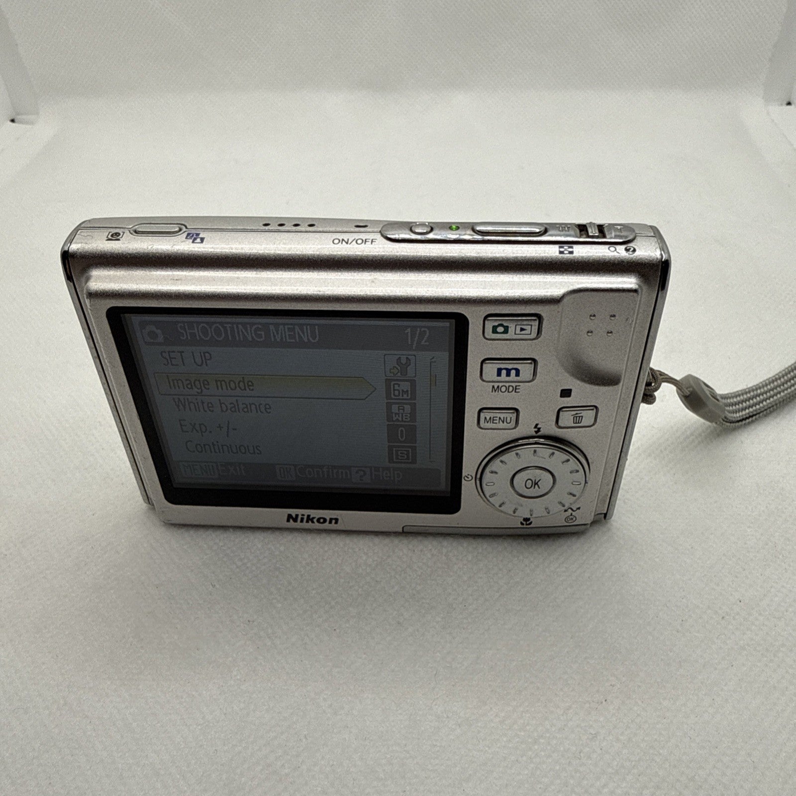 Y2K Digicam Nikon Coolpix S5 6.0MP Digital Camera Tested+ Charger Battery Memory3