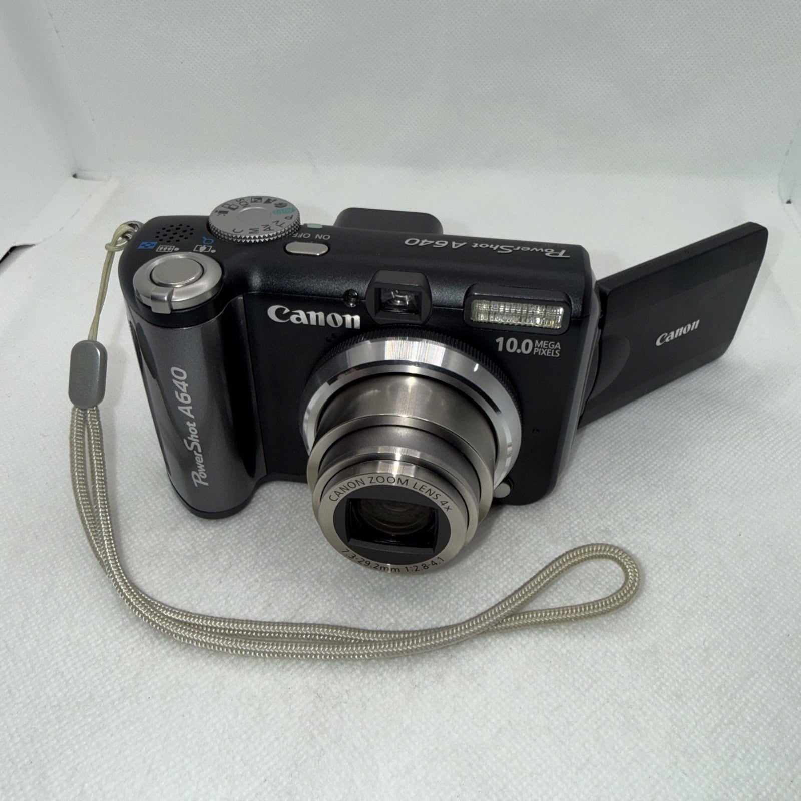 Canon PowerShot A640 10MP Digital Camera Tested Plus Case And 16GB SD Card2