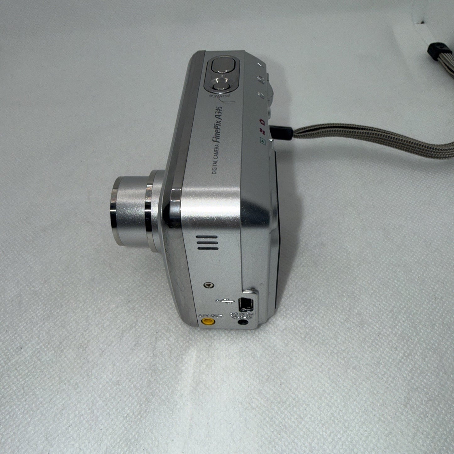 Y2K Digicam Fujifilm Digital Camera FinePix A345 4.1MP Tested + Memory USB Cable6