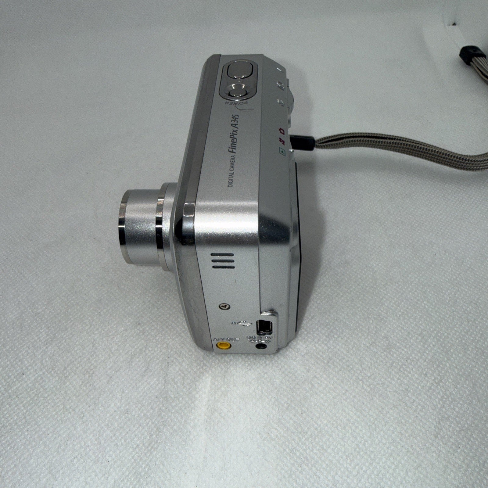 Y2K Digicam Fujifilm Digital Camera FinePix A345 4.1MP Tested + Memory USB Cable6