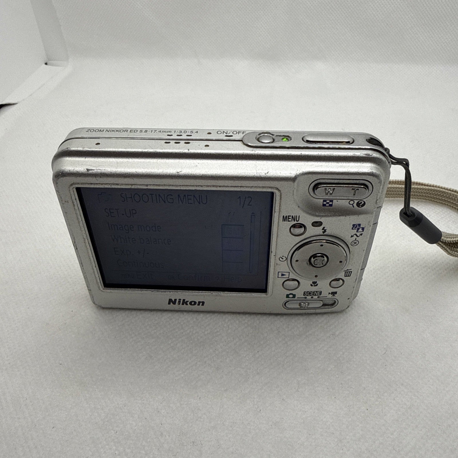 Nikon Digital Camera Coolpix S1 5.1MP Tested Plus Charger Battery 2GB SD Card4