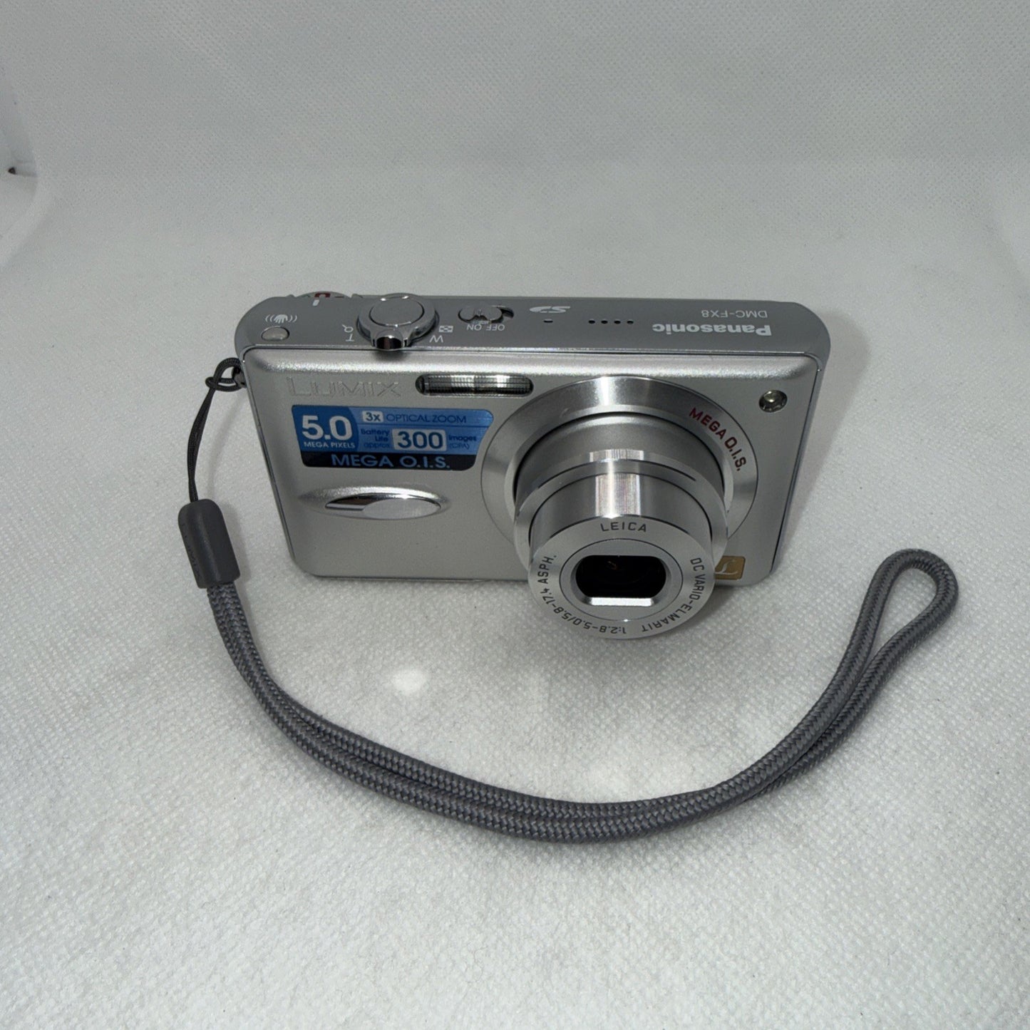 Panasonic Digital Camera Lumix DMC FX8 5MP Tested Plus Charger Battery SD Card2