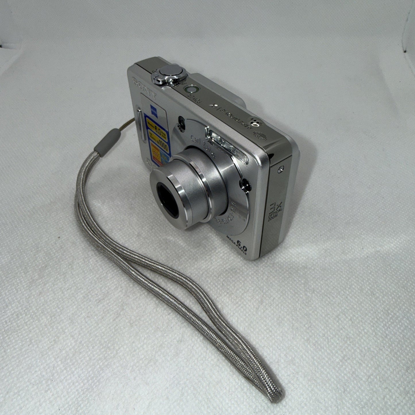 Y2K Digicam Sony Cyber-Shot DSC-W50 6.0MP Digital Camera Tested + Accessories3