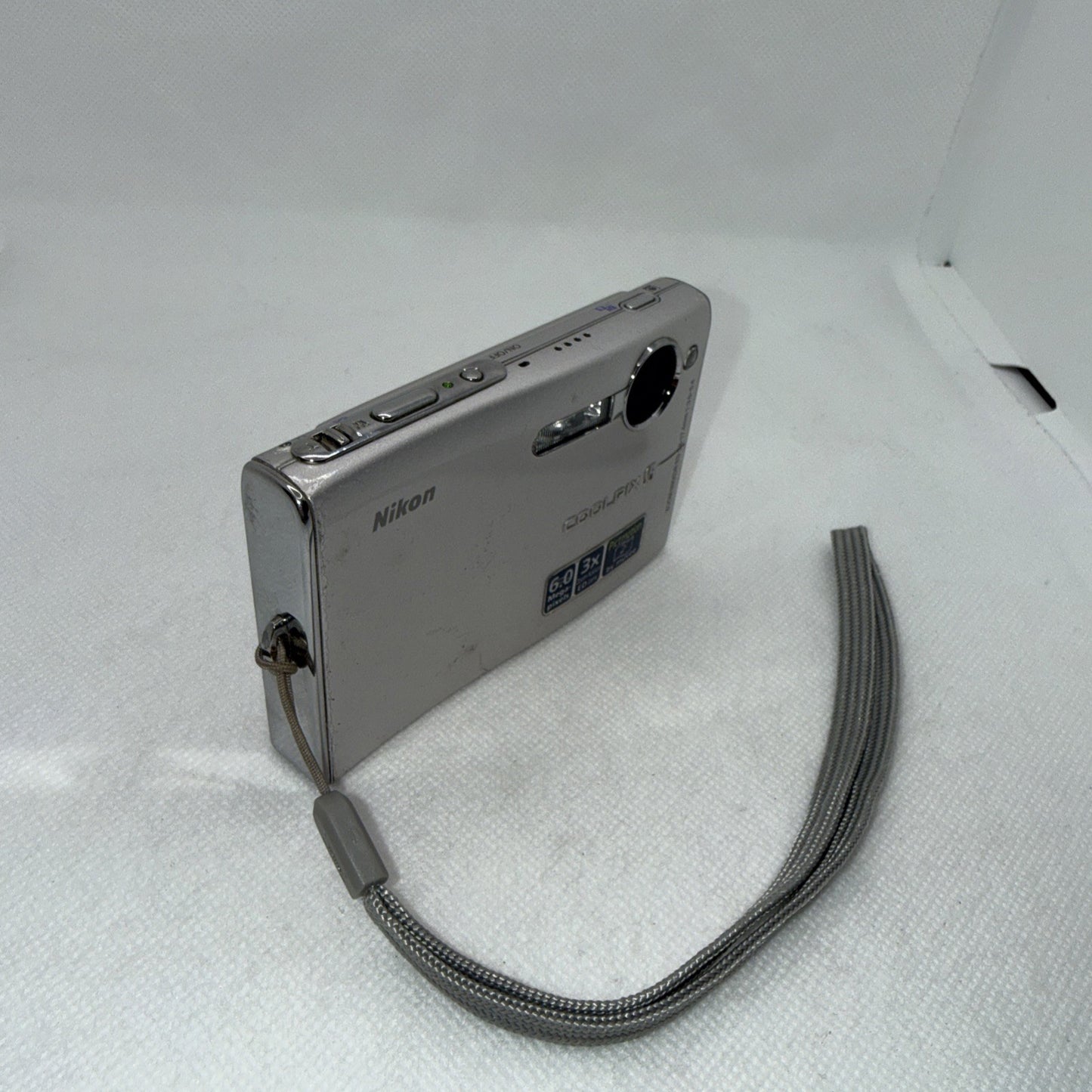 Y2K Digicam Nikon Coolpix S5 6.0MP Digital Camera Tested+ Charger Battery Memory0