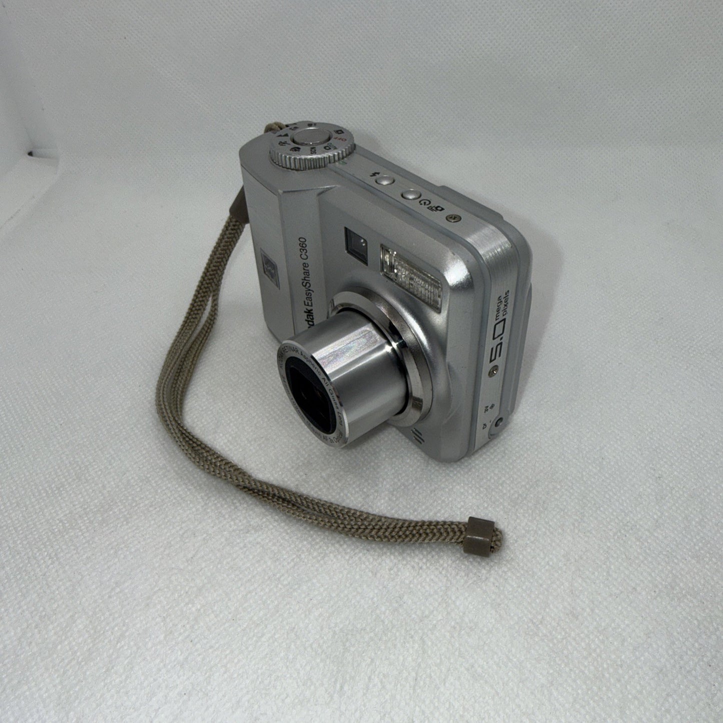Kodak Digital Camera EasyShare C360 5.0MP Silver Tested Plus 2GB SD Memory Card3