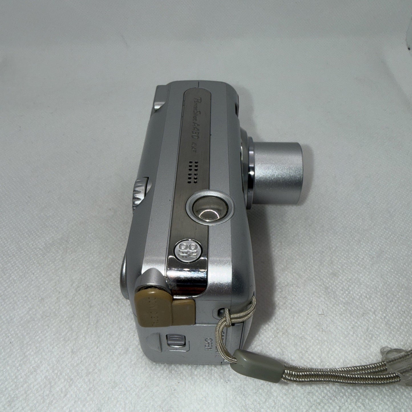 Y2K Digicam Canon PowerShot A430 4MP Red/Pink Digital Camera+ Case & 2GB SD Card7