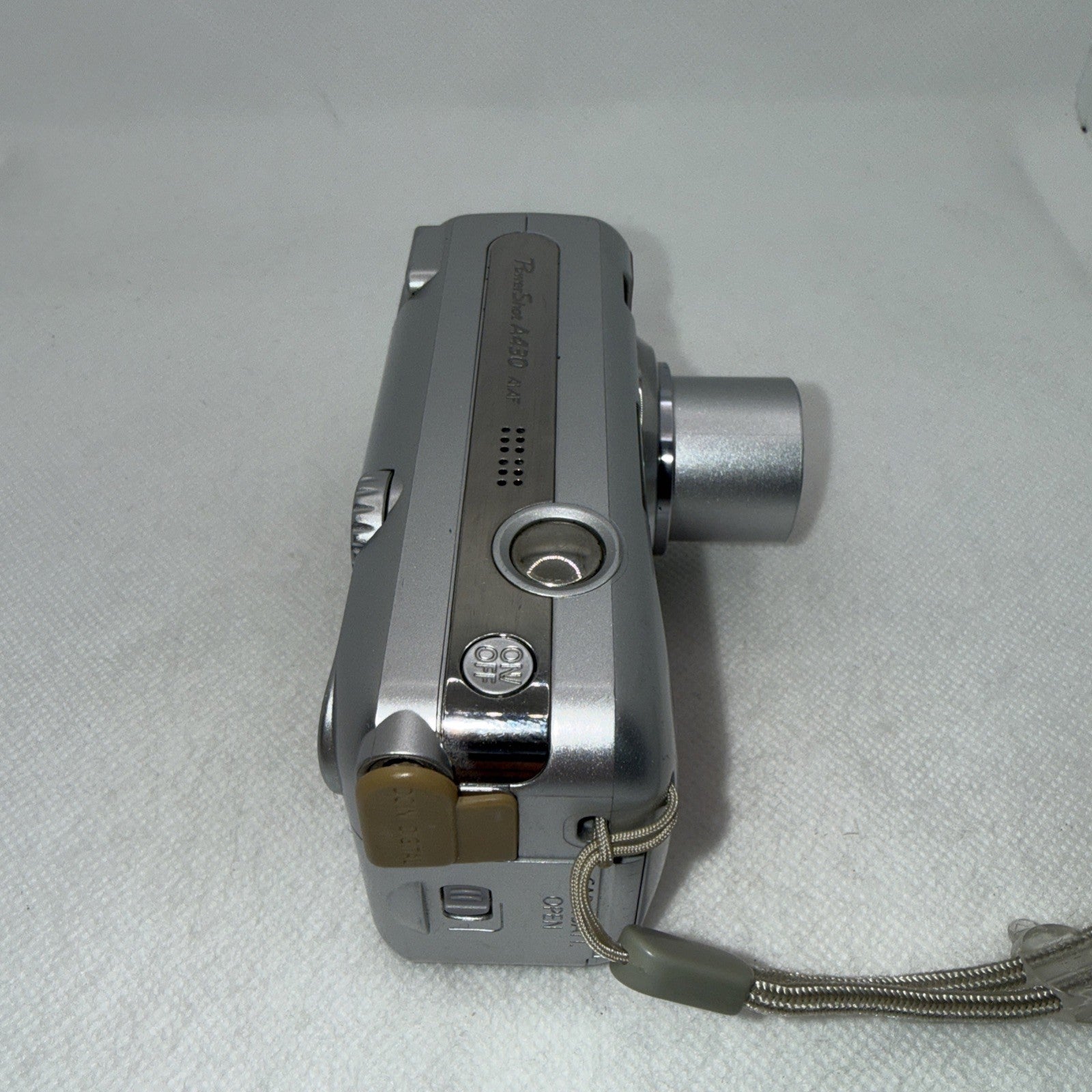 Y2K Digicam Canon PowerShot A430 4MP Red/Pink Digital Camera+ Case & 2GB SD Card7