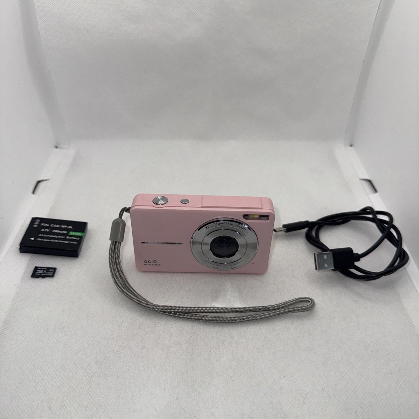 Digital Camera 1080P 44MP FHD Digital Camera 16X Digital Zoom Tested Working0