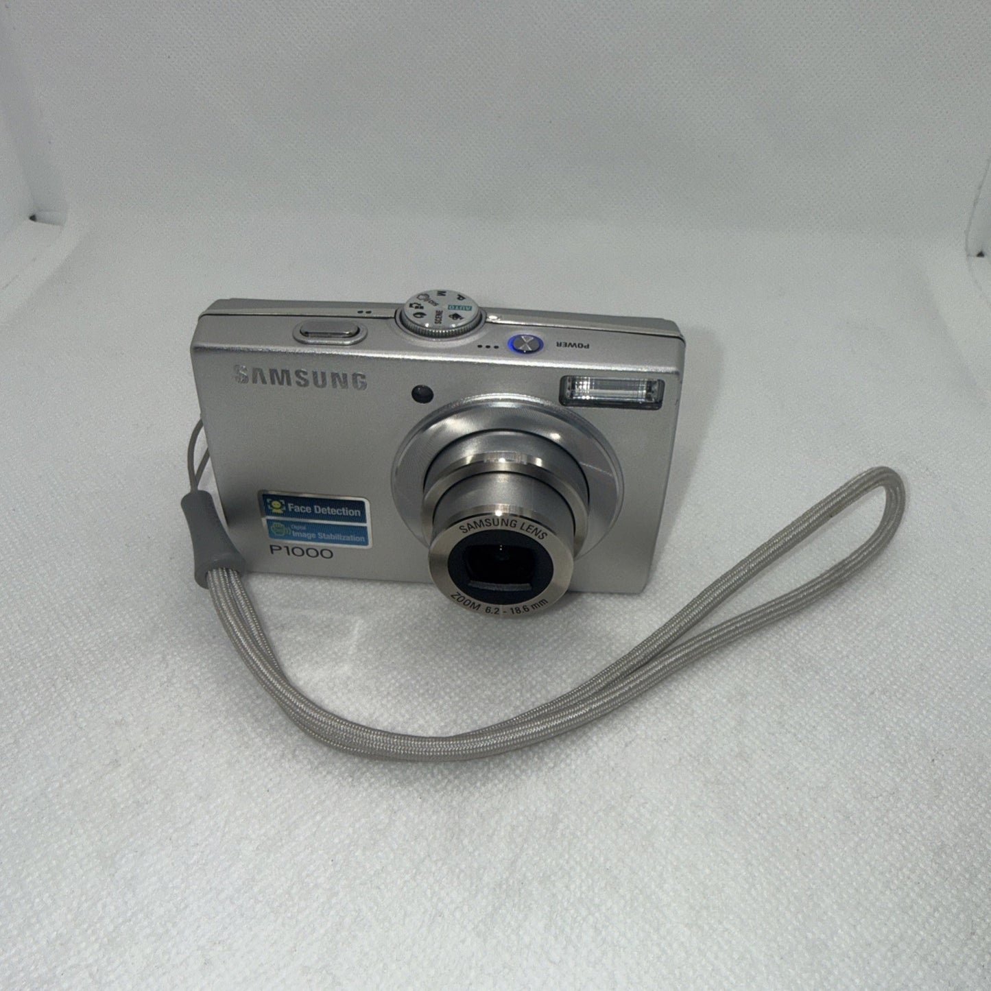 Y2K Digicam Samsung P1000 10.2MP Digital Camera Tested + Charger Battery 4GB SD2