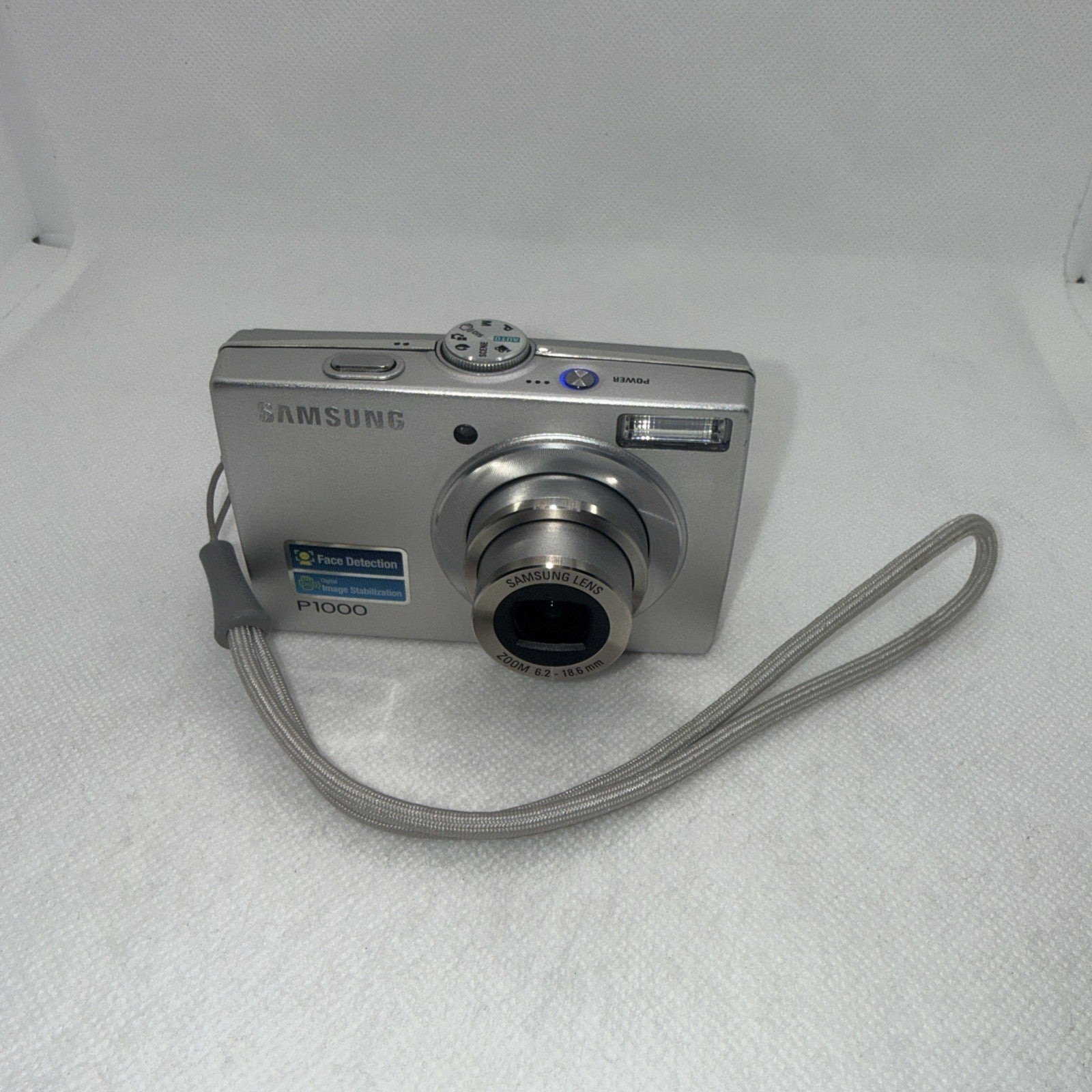 Y2K Digicam Samsung P1000 10.2MP Digital Camera Tested + Charger Battery 4GB SD2