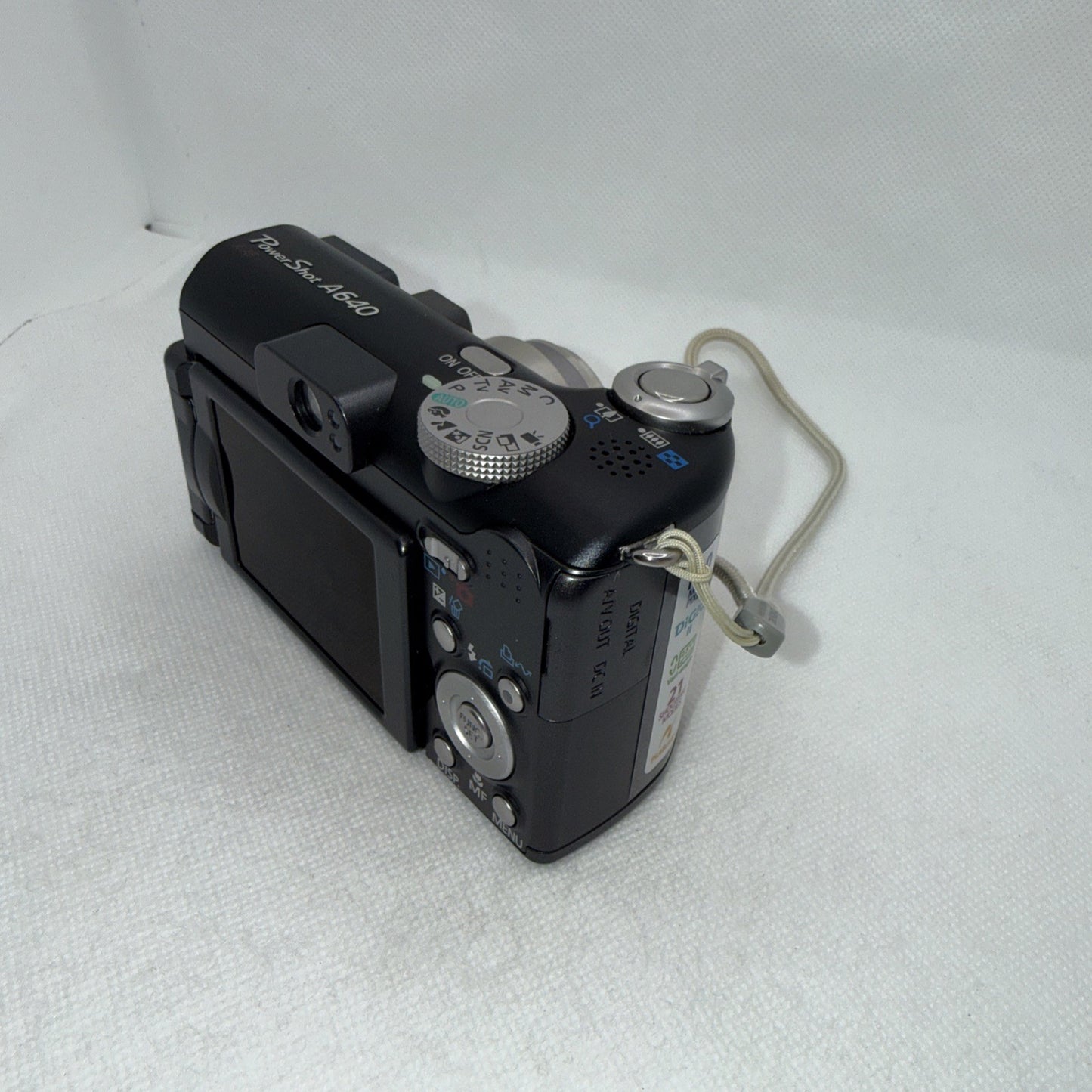 Canon PowerShot A640 10MP Digital Camera Tested Plus Case And 16GB SD Card7