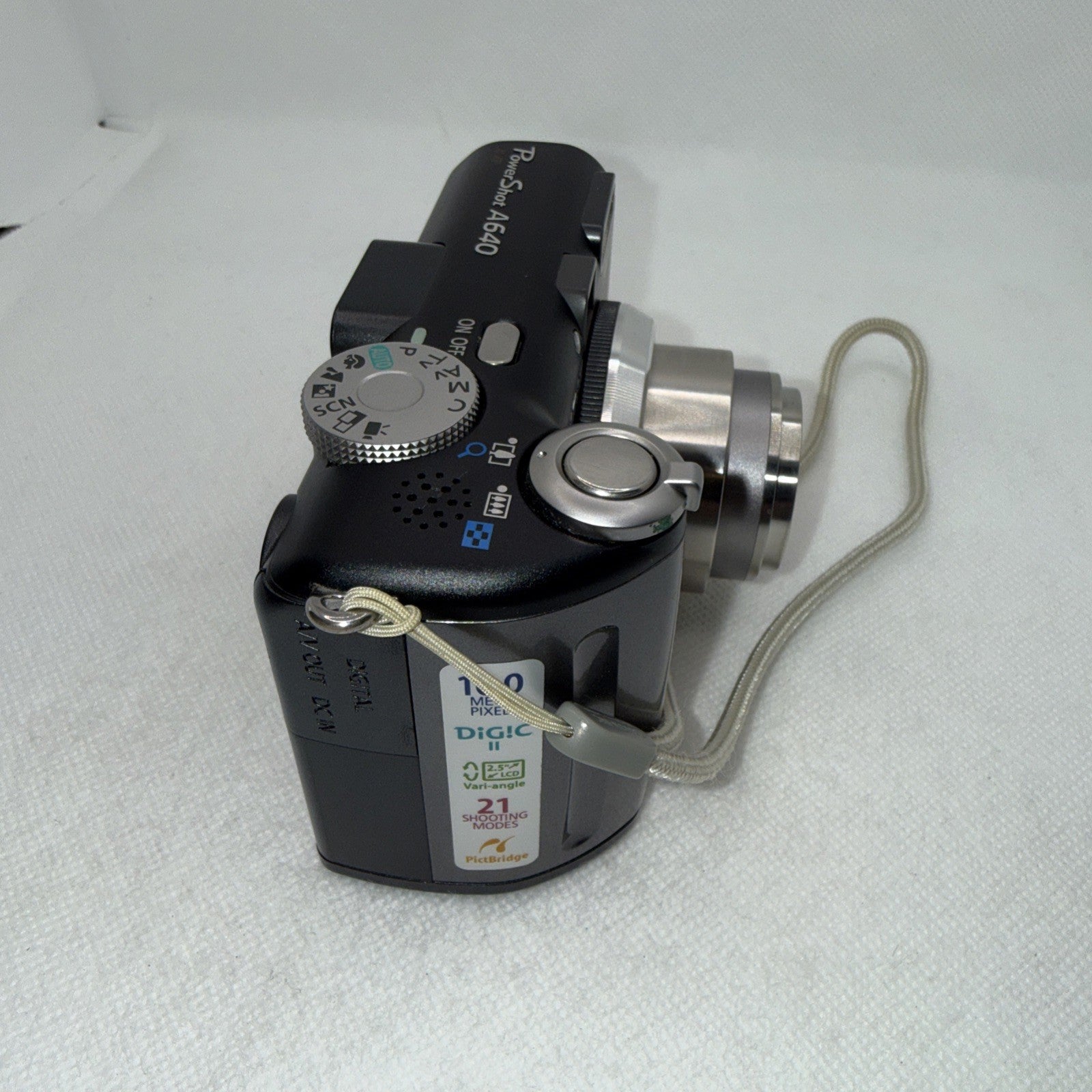 Canon PowerShot A640 10MP Digital Camera Tested Plus Case And 16GB SD Card10