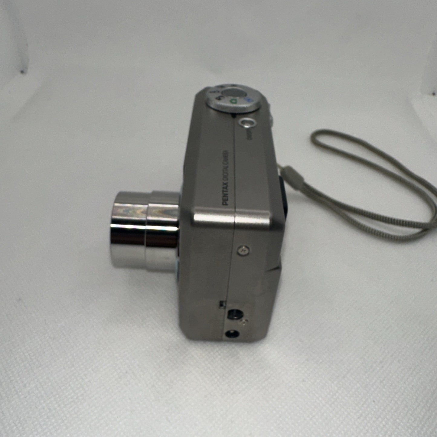 Vintage Digital Camera Pentax Optio 330 3.34MP Tested Charger Battery Memory6