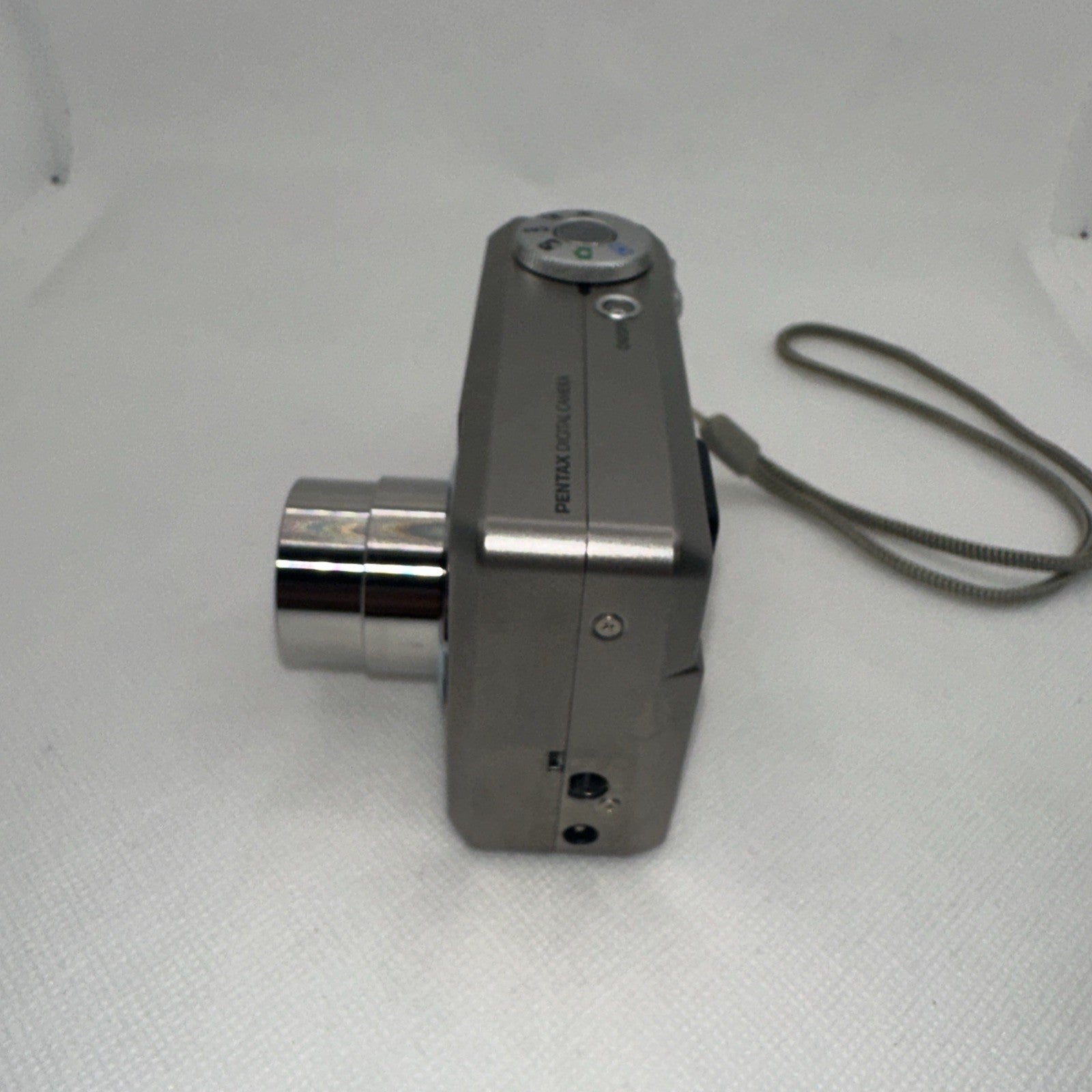 Vintage Digital Camera Pentax Optio 330 3.34MP Tested Charger Battery Memory6