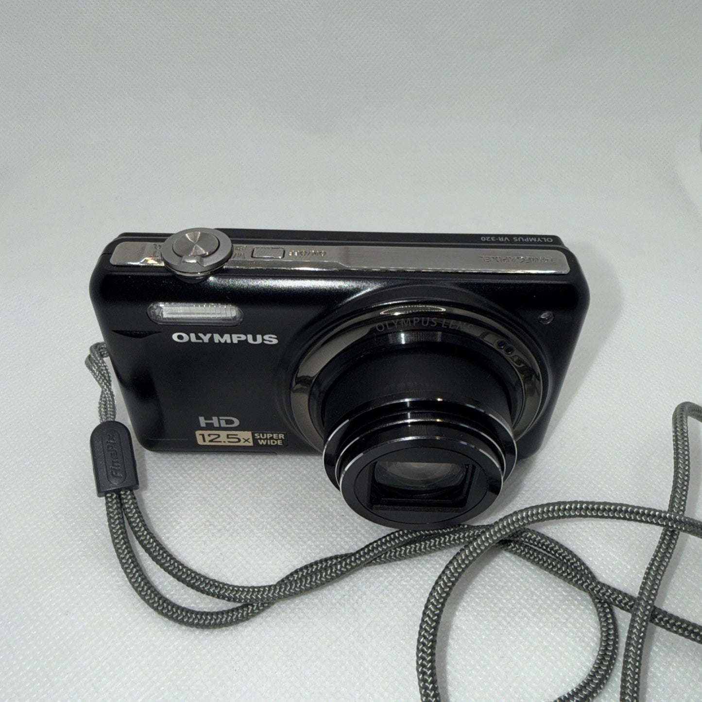 Olympus VR-320 14.1MP Digital Camera Tested Plus Charger Battery and 4GB SD2