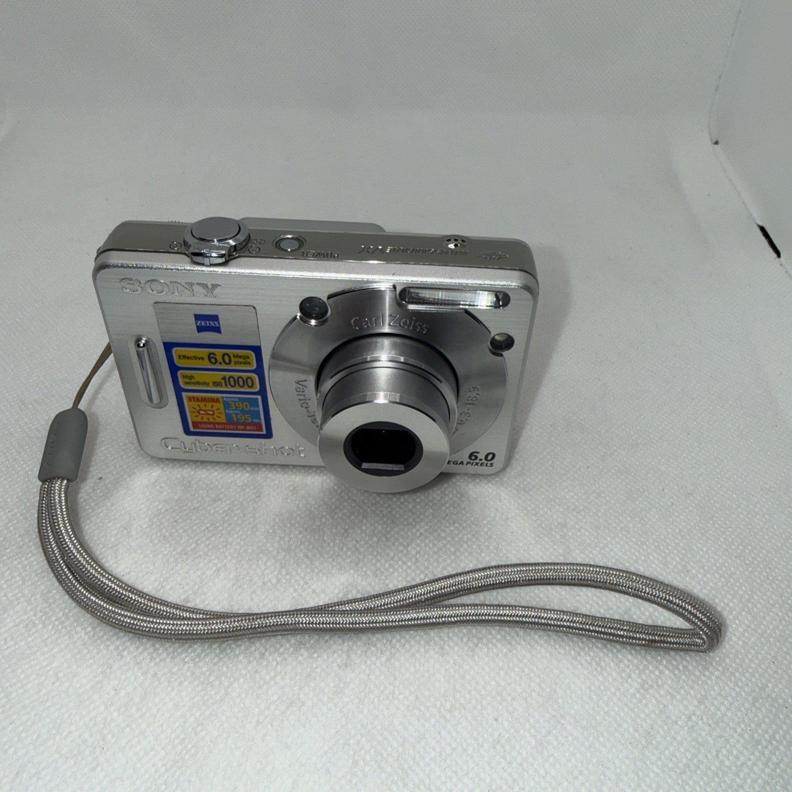 Y2K Digicam Sony Cyber-Shot DSC-W50 6.0MP Digital Camera Tested + Accessories2