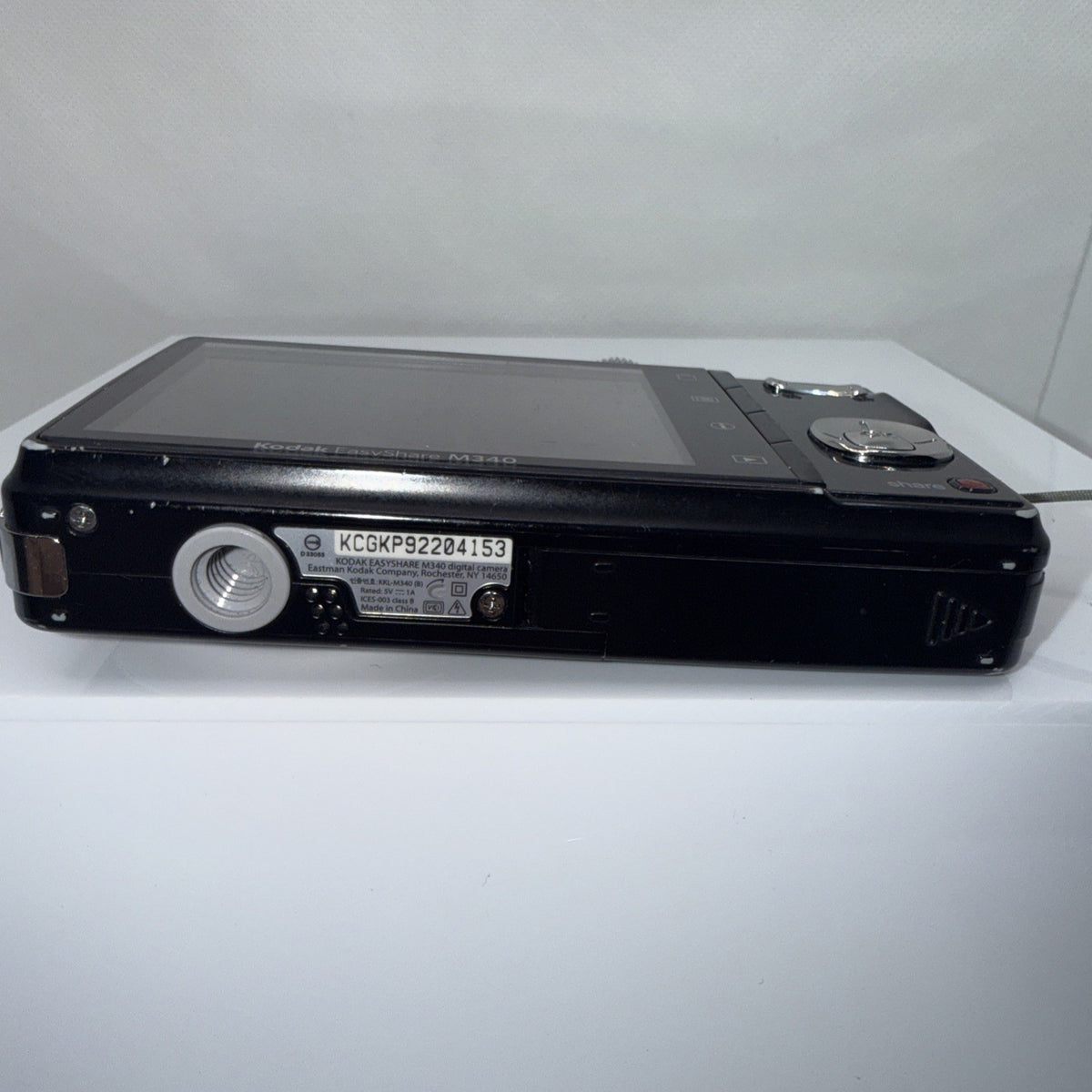 Digital Camera Kodak EasyShare M340 10.2MP Tested *Some Dead Pixels+ Accessories